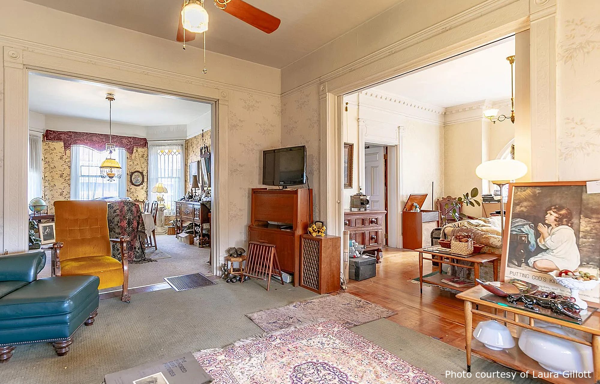 Crandall Residence, a beautiful historic home in Lebanon, OR, designed by architect George F. Barber.