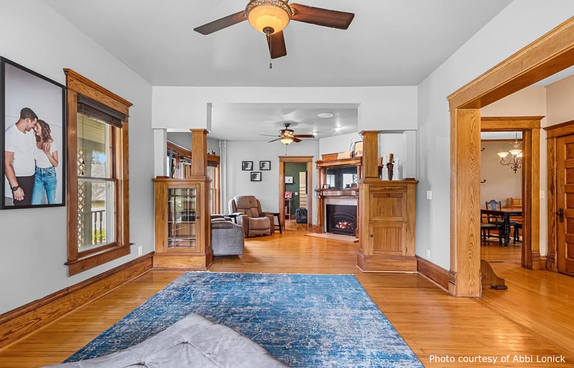 Porter Residence, a beautiful historic home in Shawano, WI, designed by architect George F. Barber.