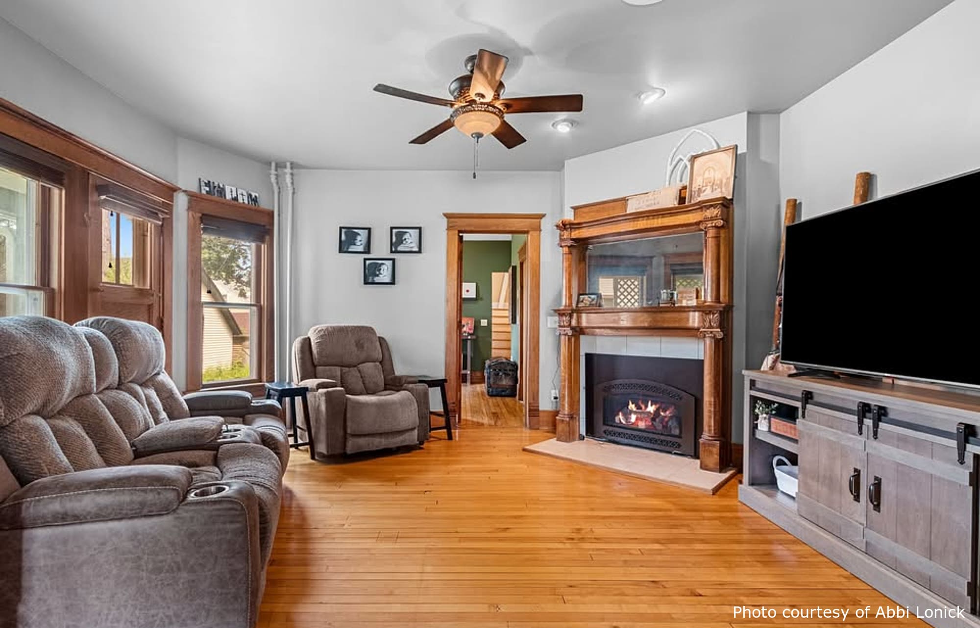 Porter Residence, a beautiful historic home in Shawano, WI, designed by architect George F. Barber.