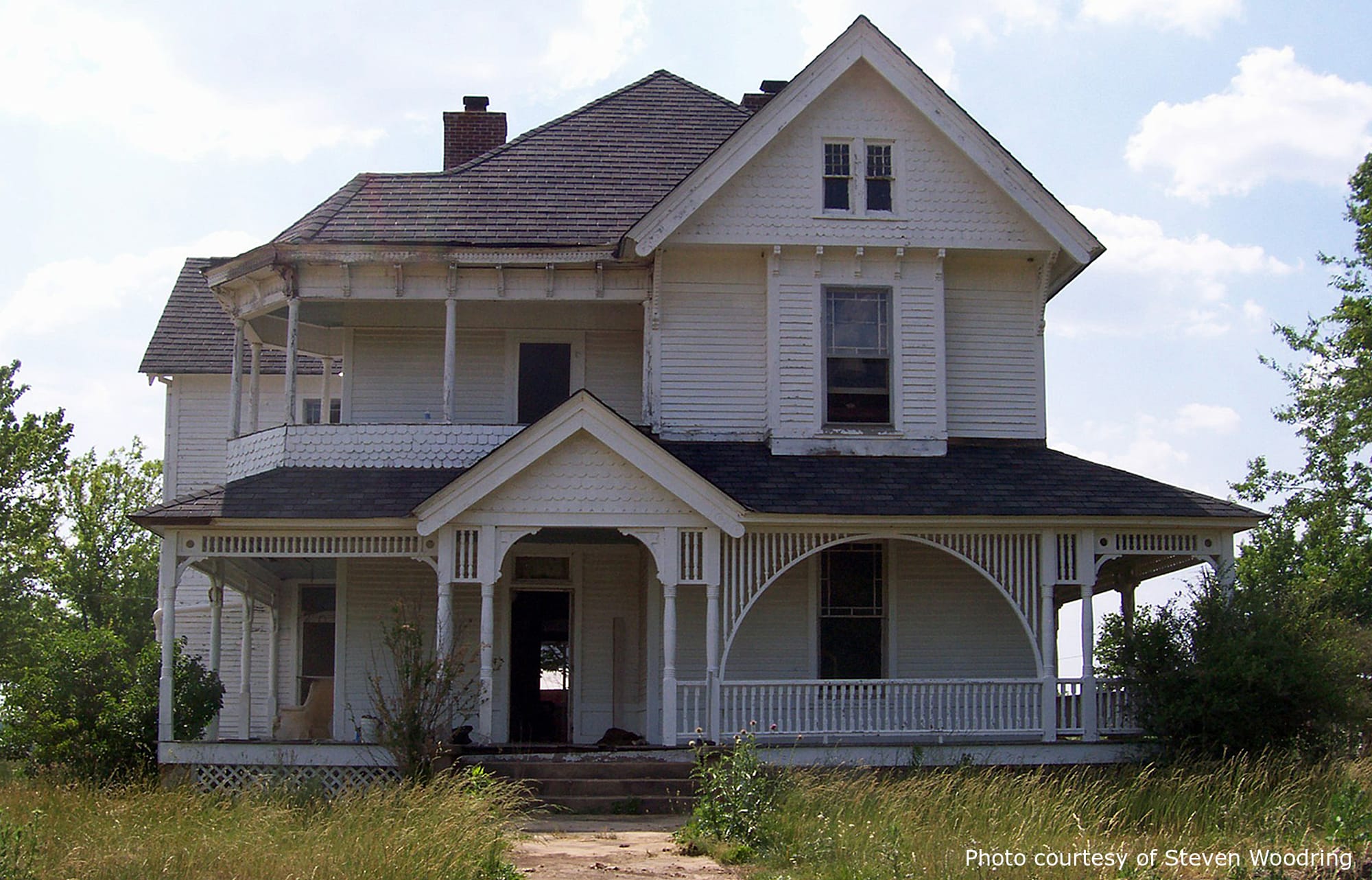 Unknown Residence, a beautiful historic home in Morrison, TN, designed by architect George F. Barber.