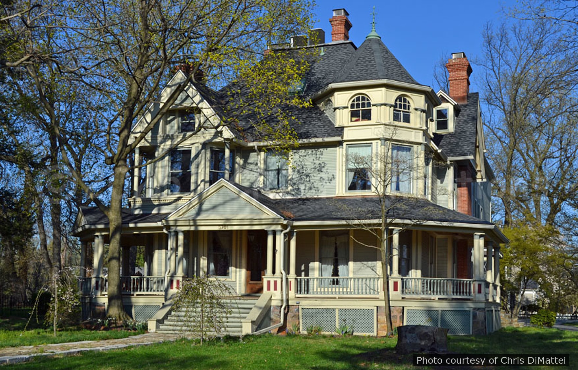 Andrews Residence, a historic home located in Baltimore, MD designed by architect George F. Barber.