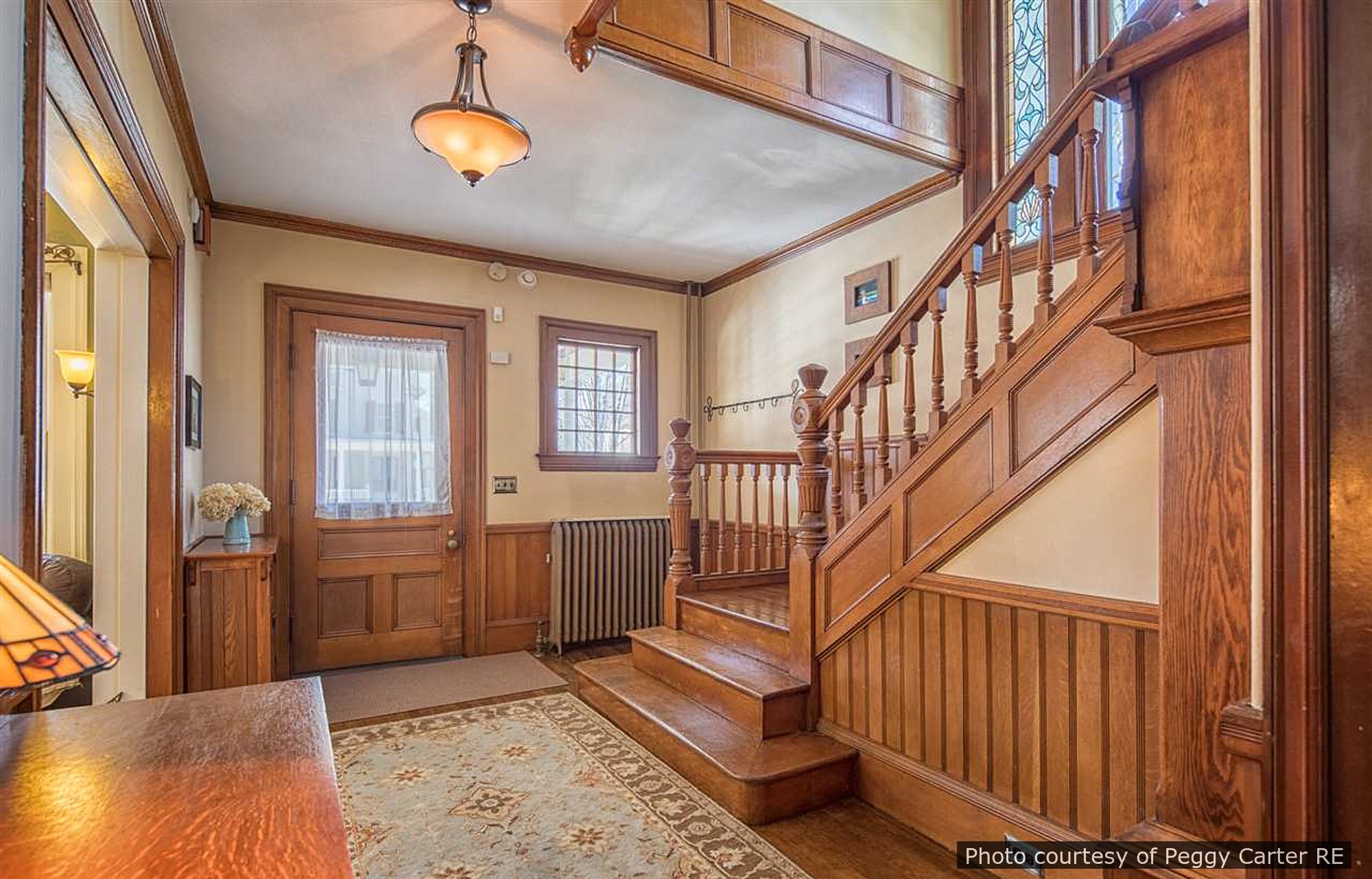 Bradbury Residence, a historic home located in Dover, NH designed by architect George F. Barber.
