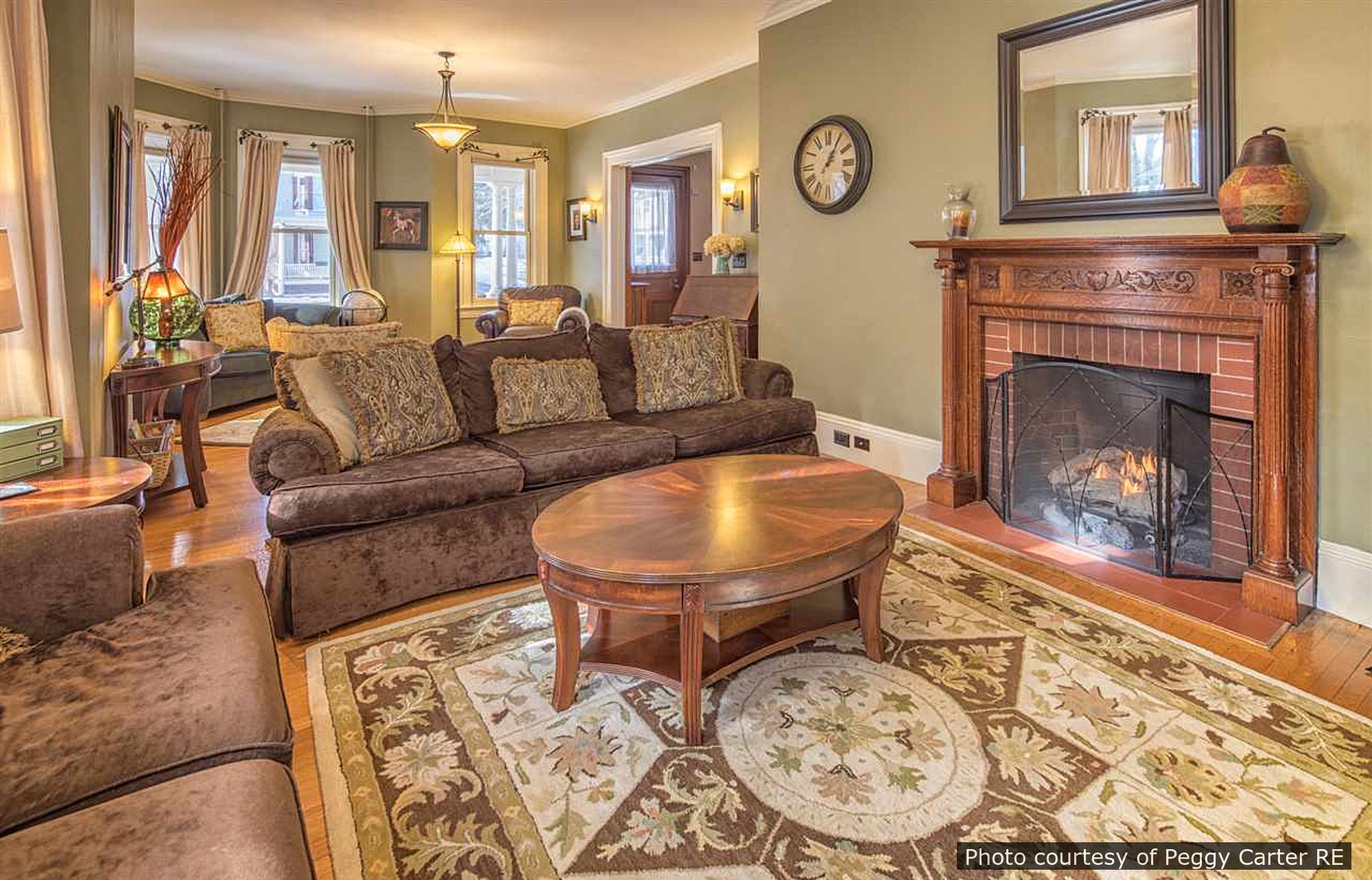 Bradbury Residence, a historic home located in Dover, NH designed by architect George F. Barber.