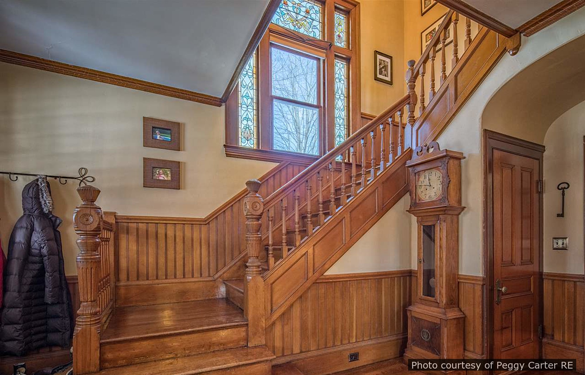 Bradbury Residence, a historic home located in Dover, NH designed by architect George F. Barber.