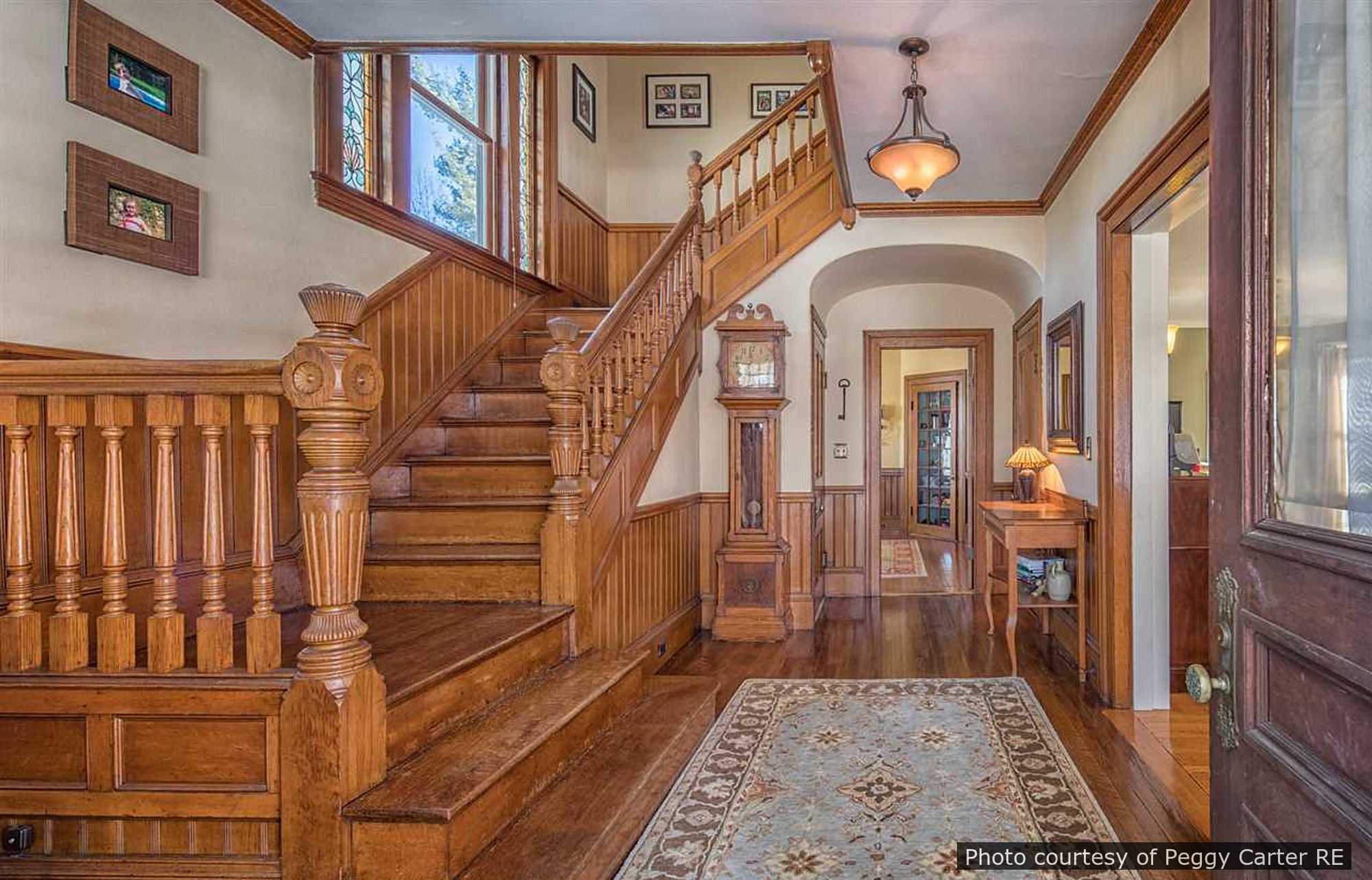 Bradbury Residence, a historic home located in Dover, NH designed by architect George F. Barber.