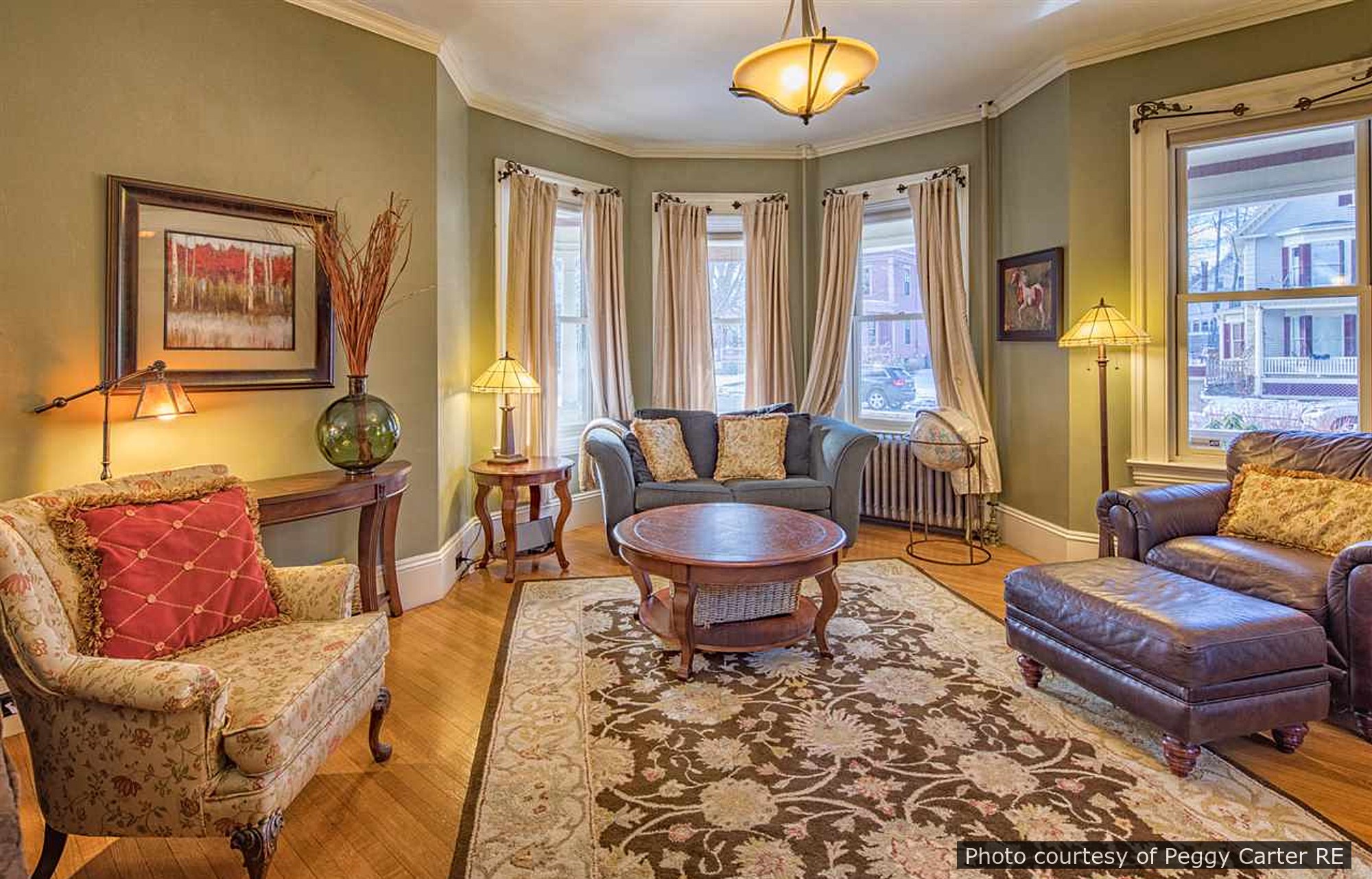 Bradbury Residence, a historic home located in Dover, NH designed by architect George F. Barber.