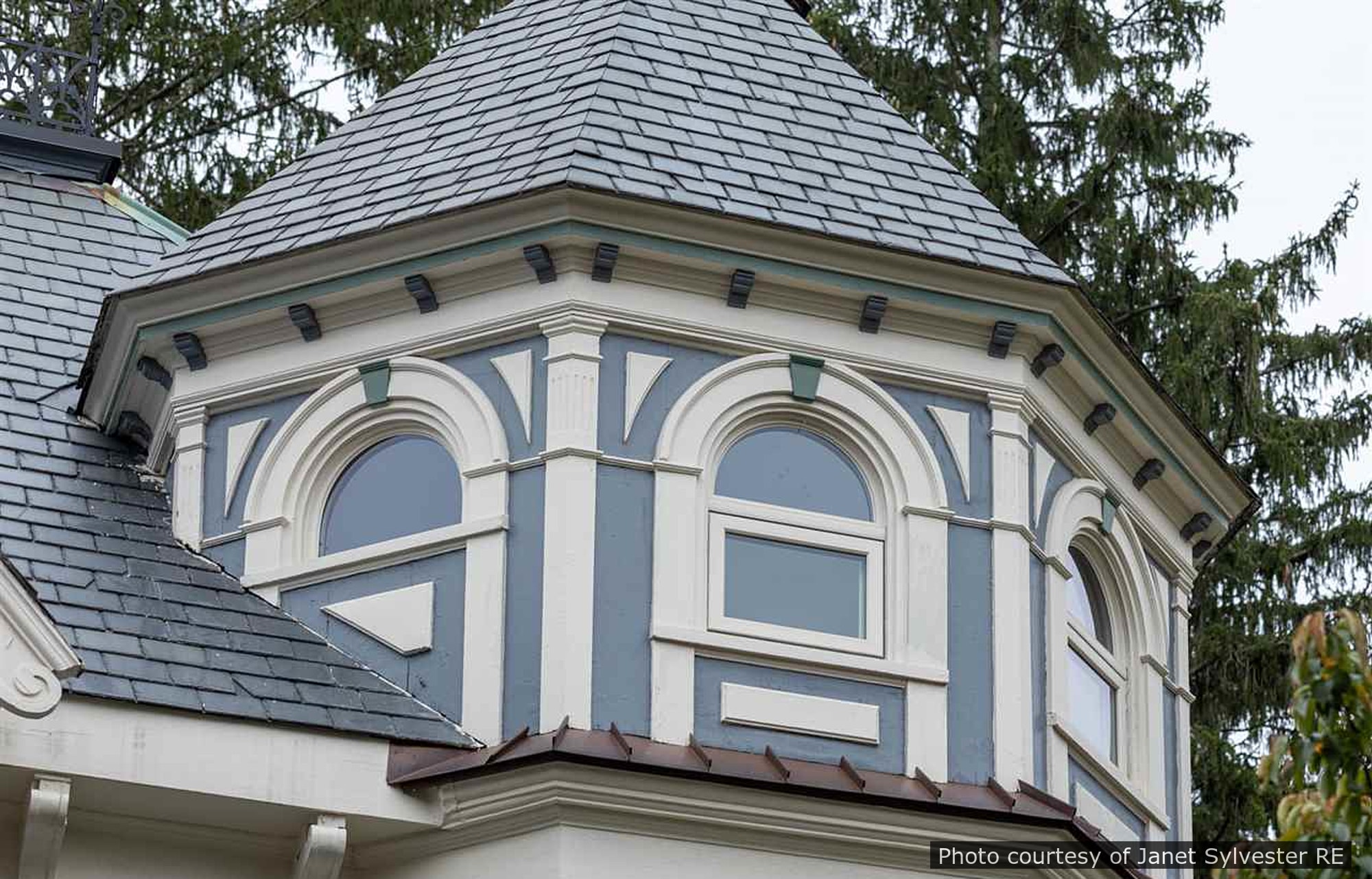 Whittemore Residence, a historic home located in Dover, NH designed by architect George F. Barber.