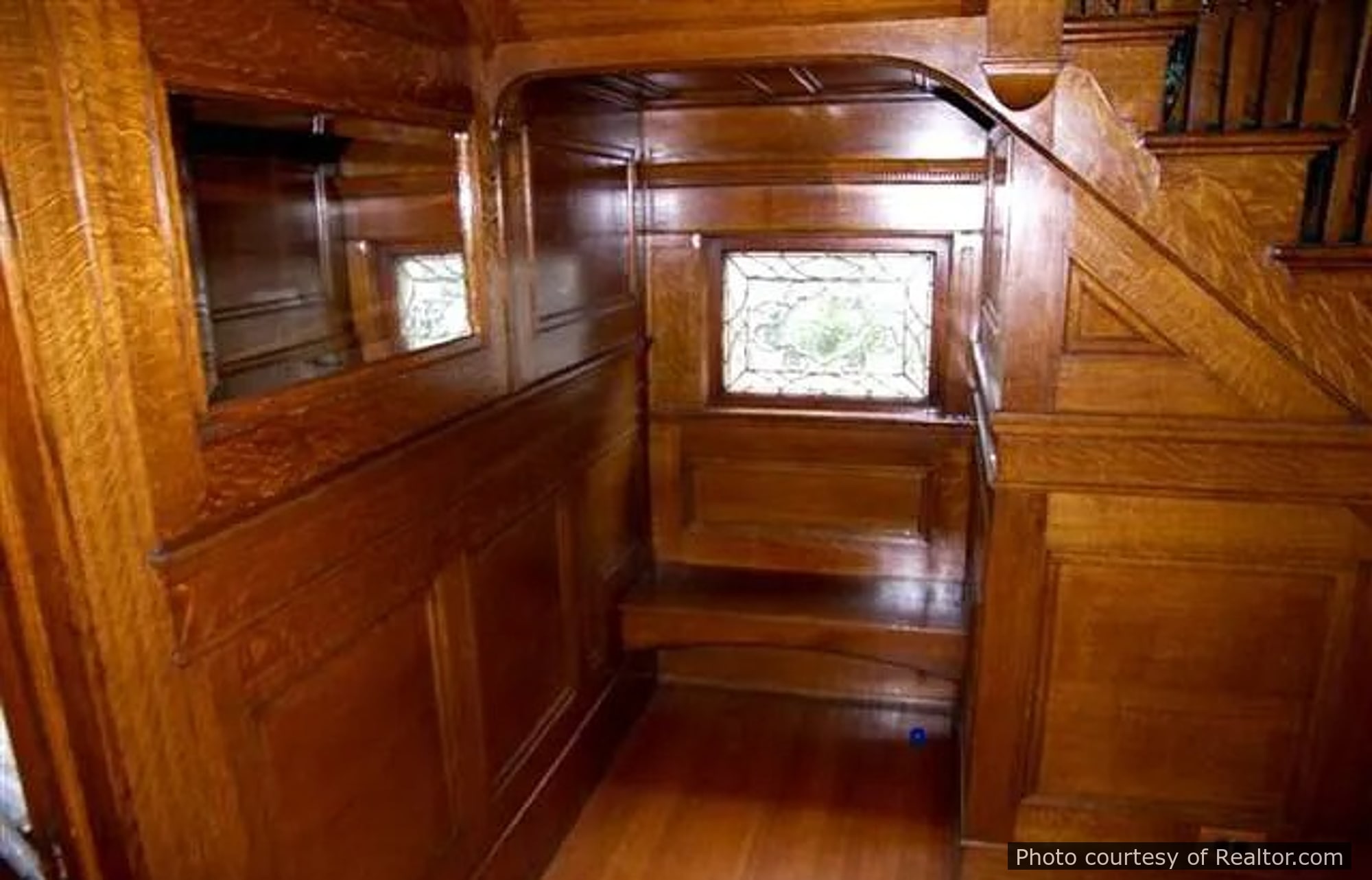 Jones Residence, a historic home located in Columbus, WI designed by architect George F. Barber.