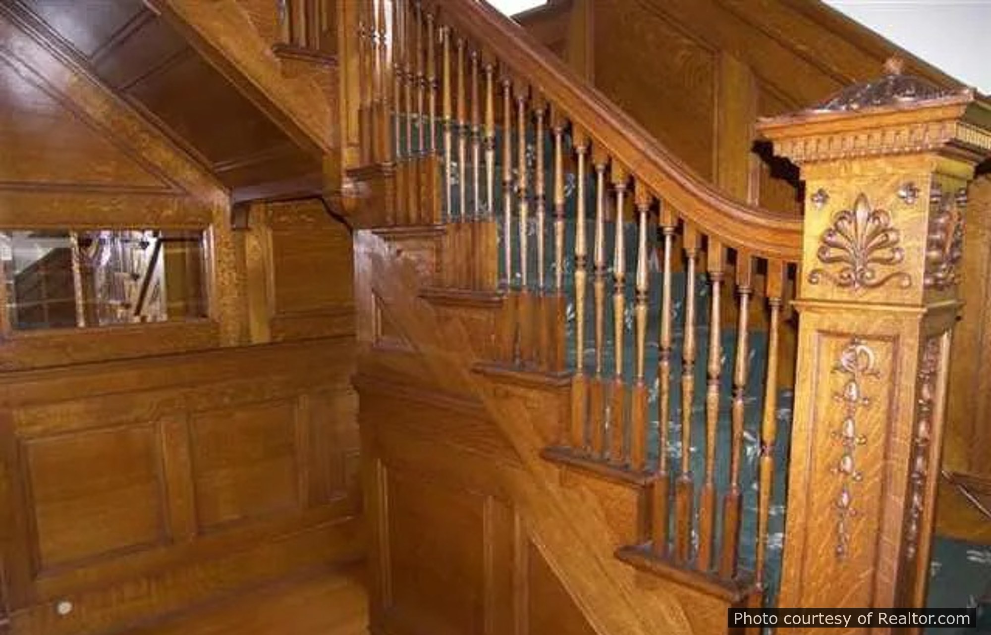 Jones Residence, a historic home located in Columbus, WI designed by architect George F. Barber.