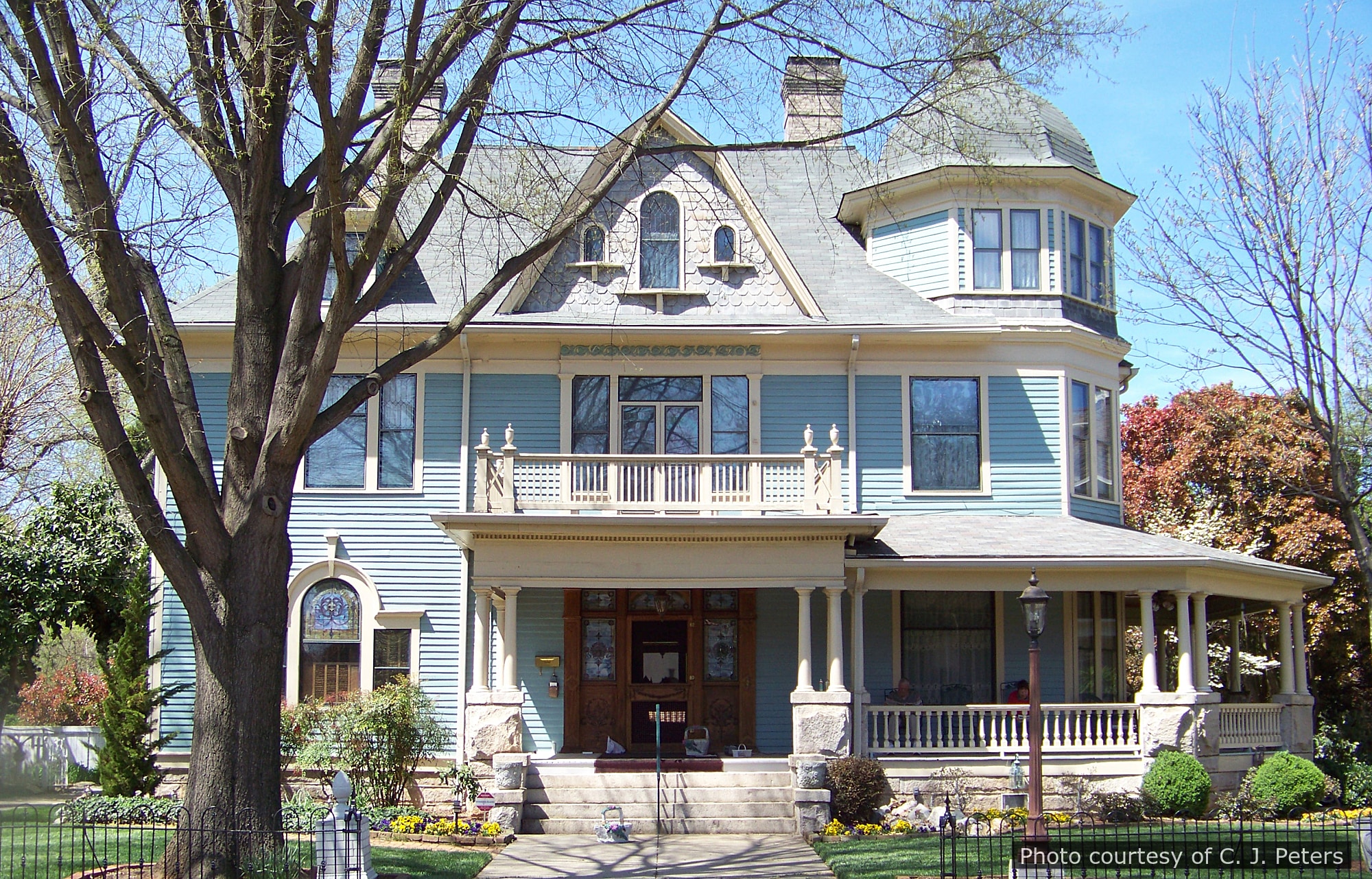 Brown Residence, a historic home located in Salisbury, NC designed by architect George F. Barber.