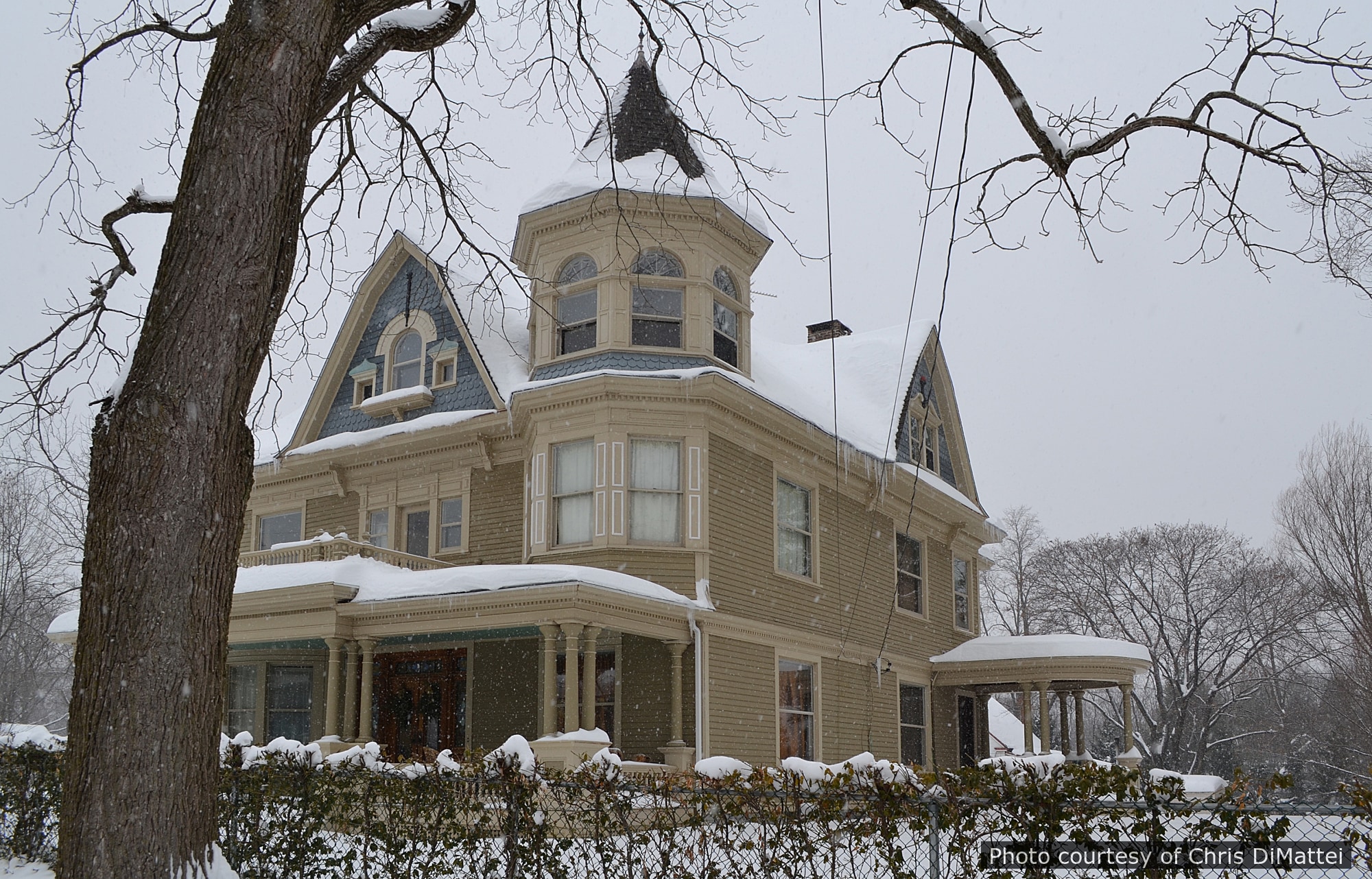 Unknown Residence, a historic home located in Athens, NY designed by architect George F. Barber.