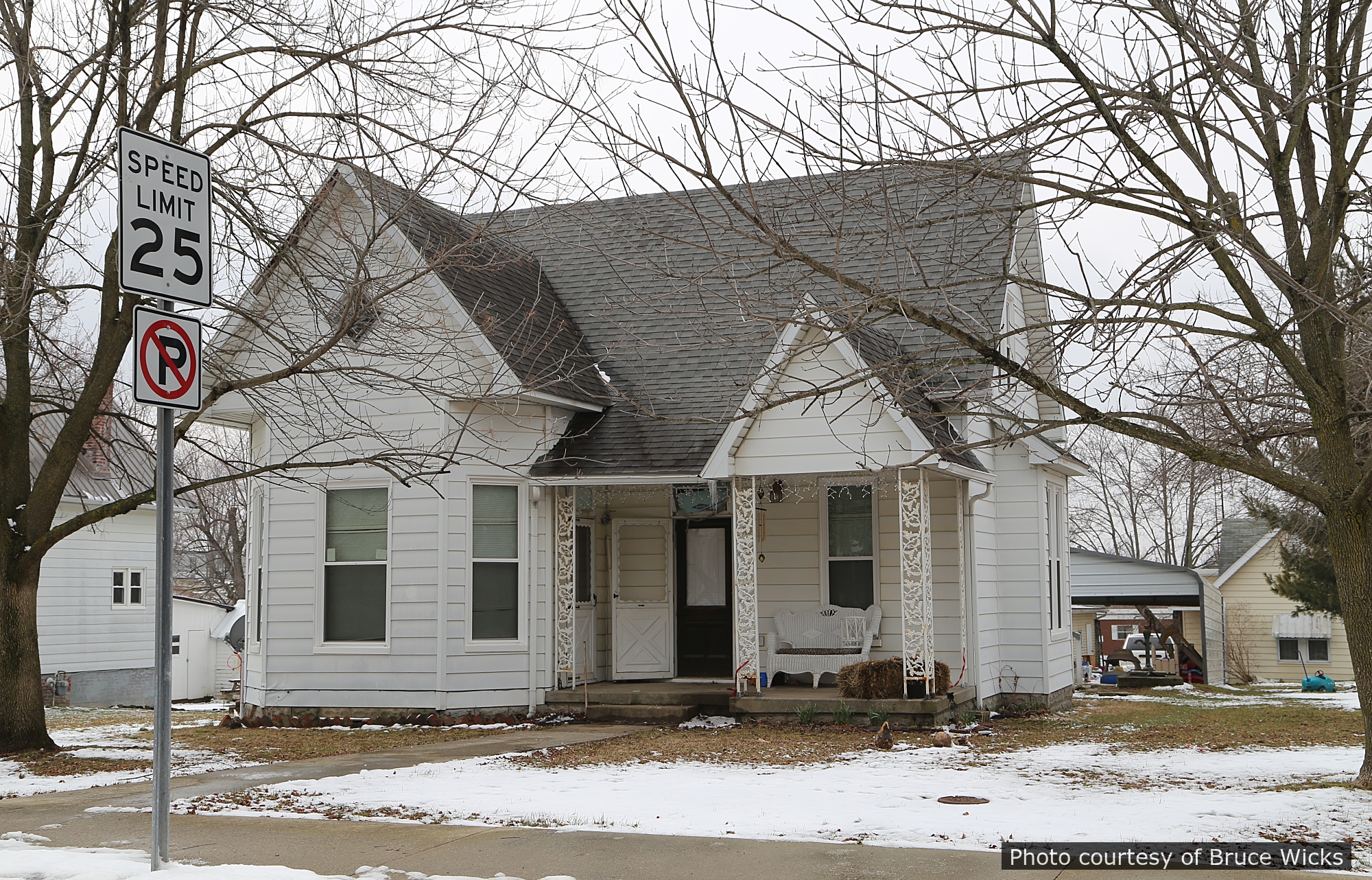 Unknown Residence, a historic home located in Birdseye, IN designed by architect George F. Barber.