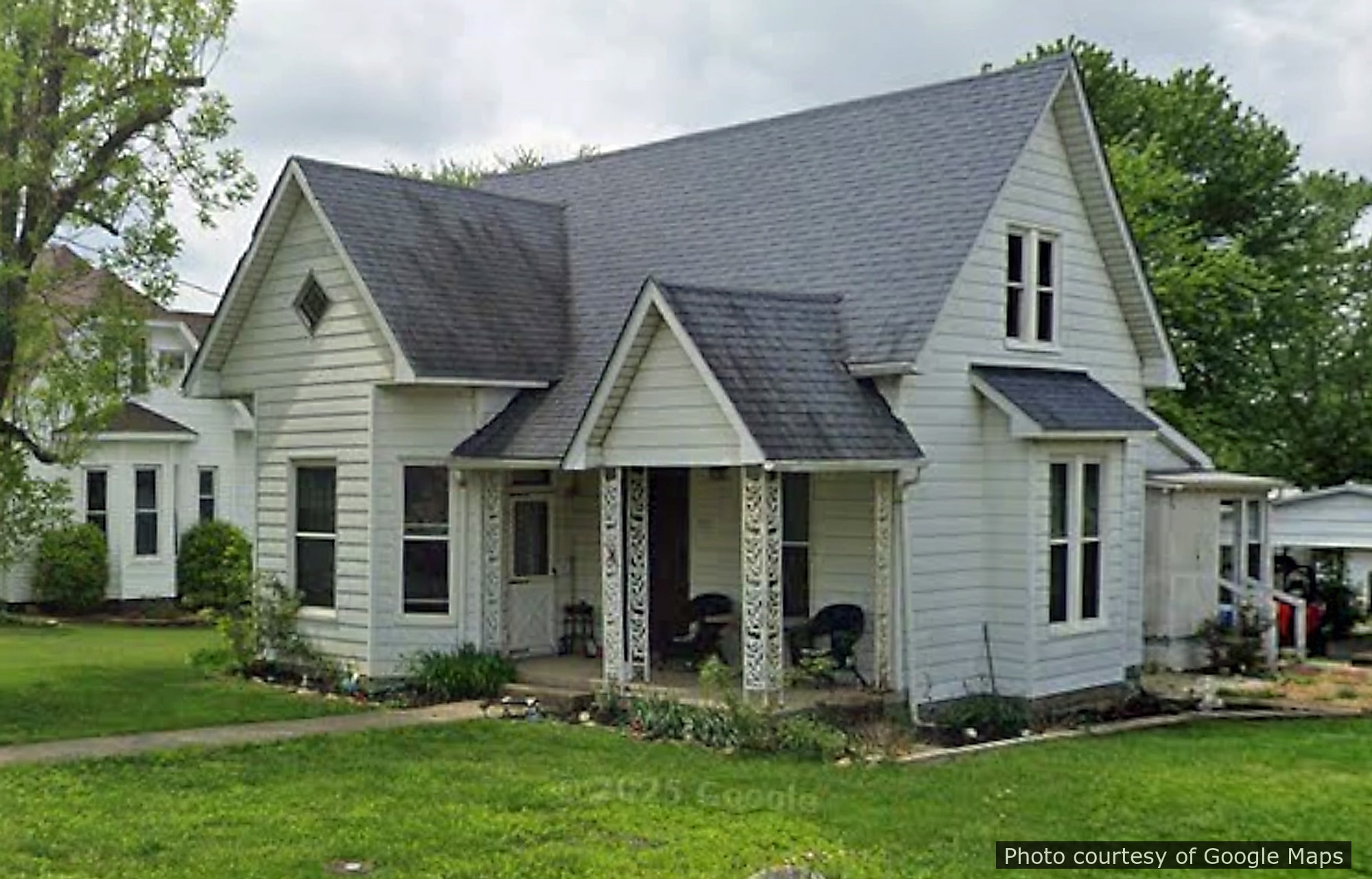Unknown Residence, a historic home located in Birdseye, IN designed by architect George F. Barber.