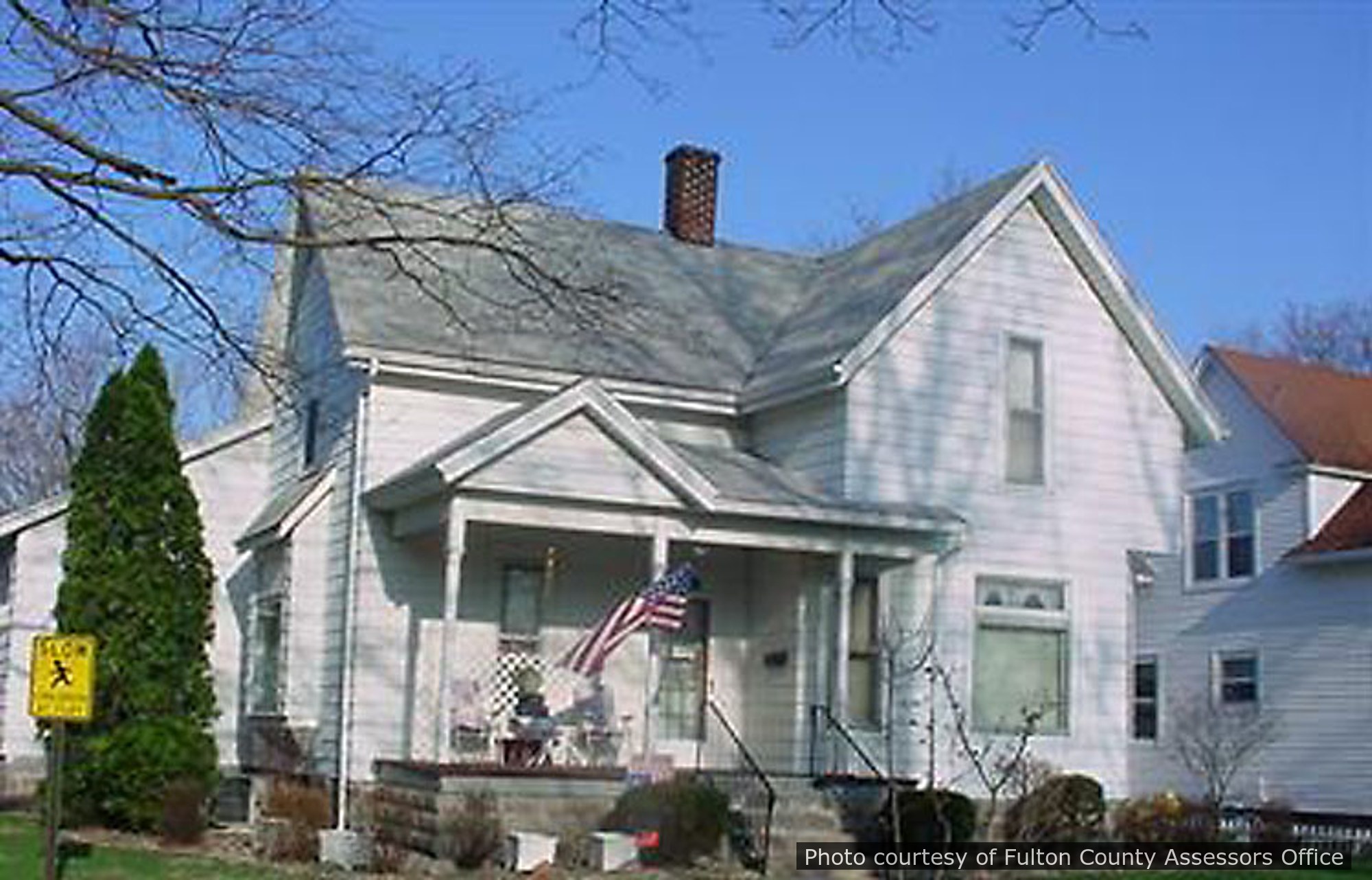 Unknown Residence, a historic home located in Rochester, IN designed by architect George F. Barber.
