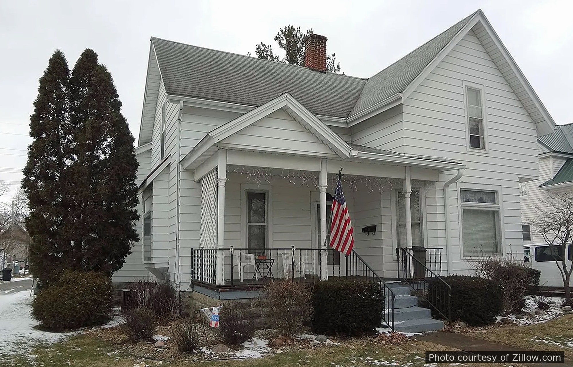 Unknown Residence, a historic home located in Rochester, IN designed by architect George F. Barber.