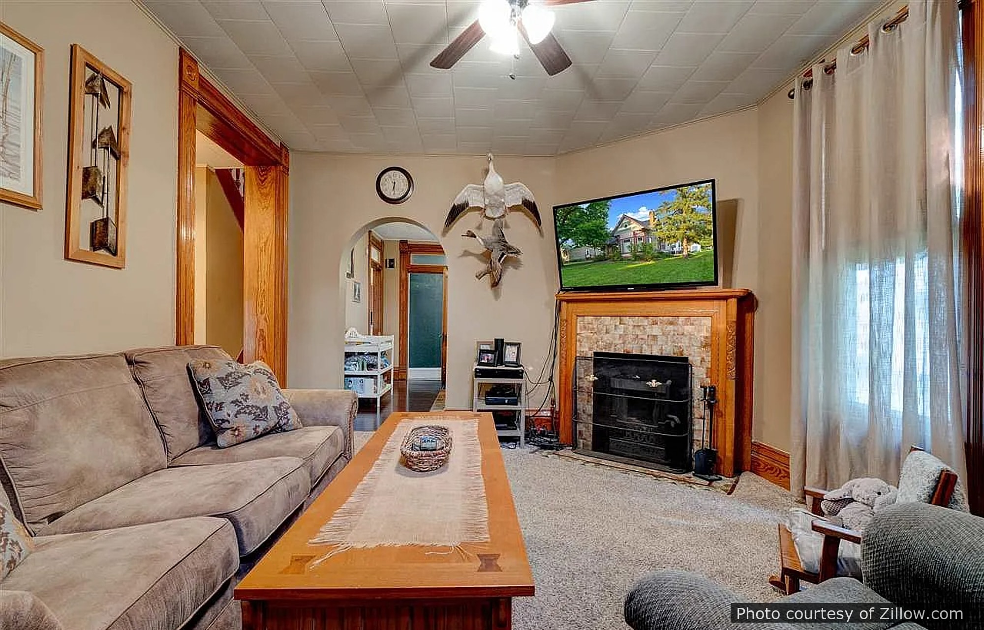 Cox Residence, a historic home located in Winfield, IA designed by architect George F. Barber.