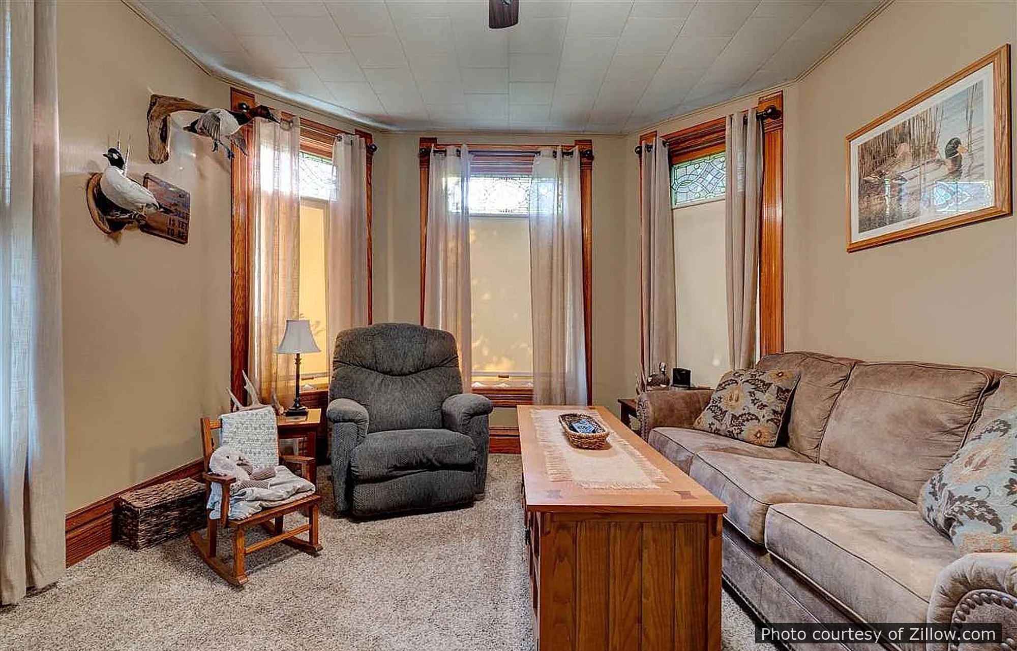 Cox Residence, a historic home located in Winfield, IA designed by architect George F. Barber.