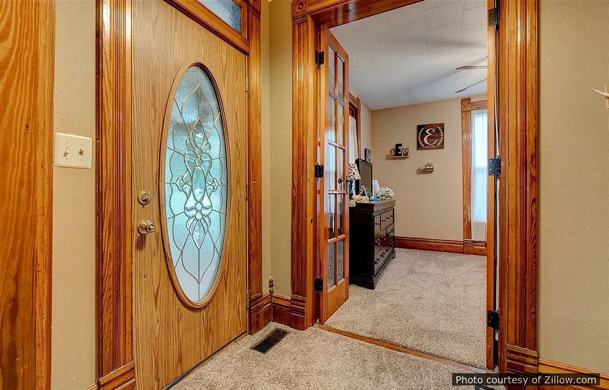 Cox Residence, a historic home located in Winfield, IA designed by architect George F. Barber.