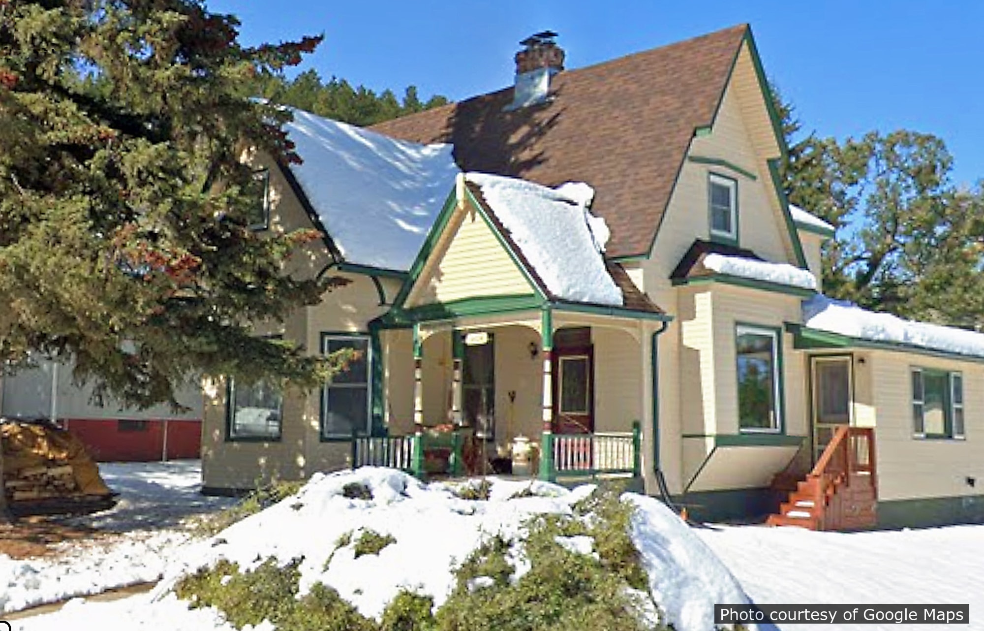 Unknown Residence, a historic home located in Whitewood, SD designed by architect George F. Barber.