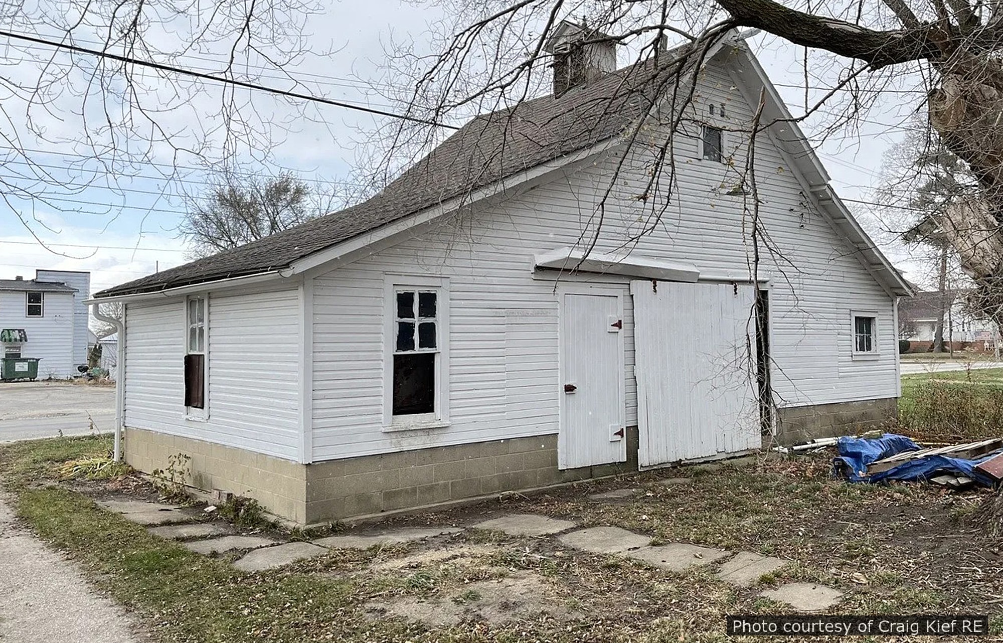 Unknown Residence, a historic home located in Buckley, IL designed by architect George F. Barber.
