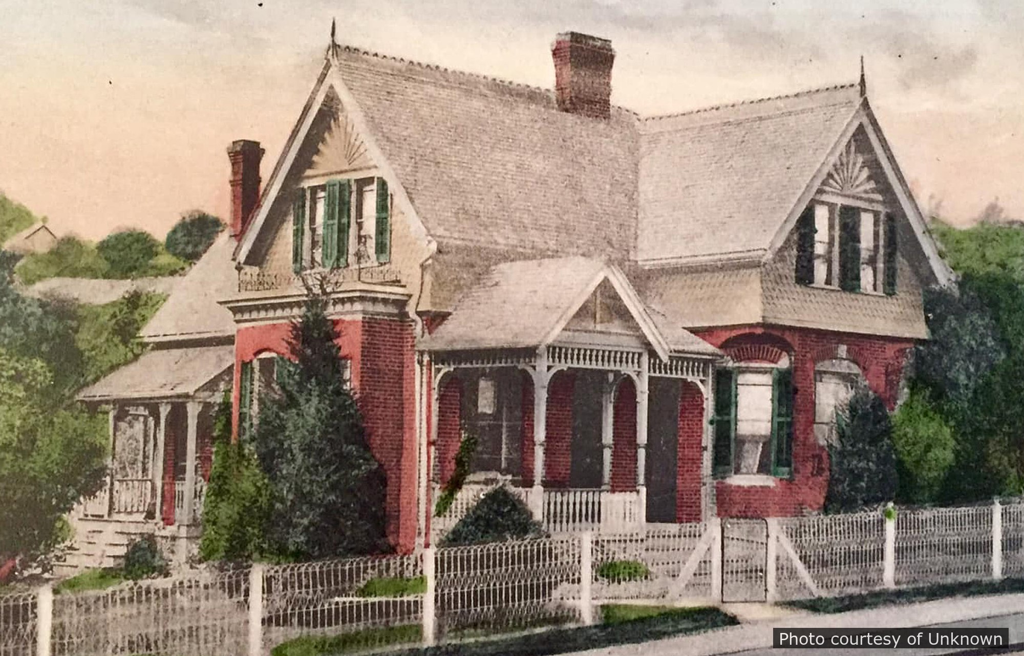 Heinke Residence, a historic home located in Hermann, MO designed by architect George F. Barber.