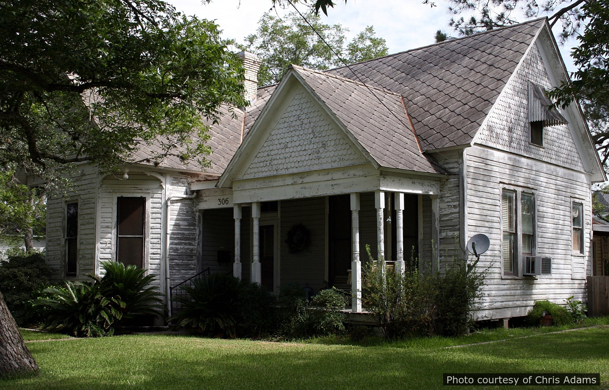 Callaway Residence, a historic home located in Cuero, TX designed by architect George F. Barber.