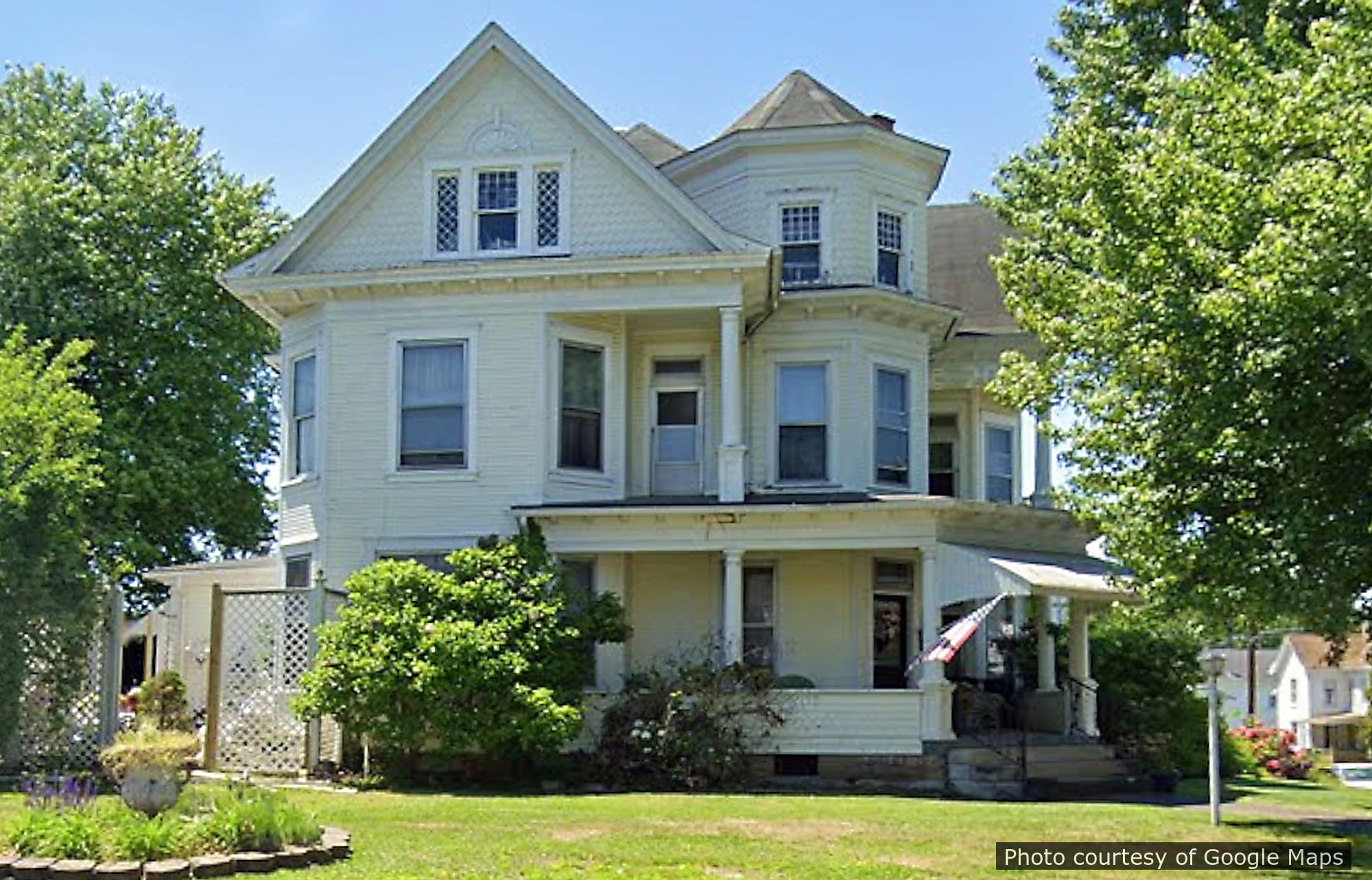 McReynold Residence, a historic home located in Clarksburg, WV designed by architect George F. Barber.