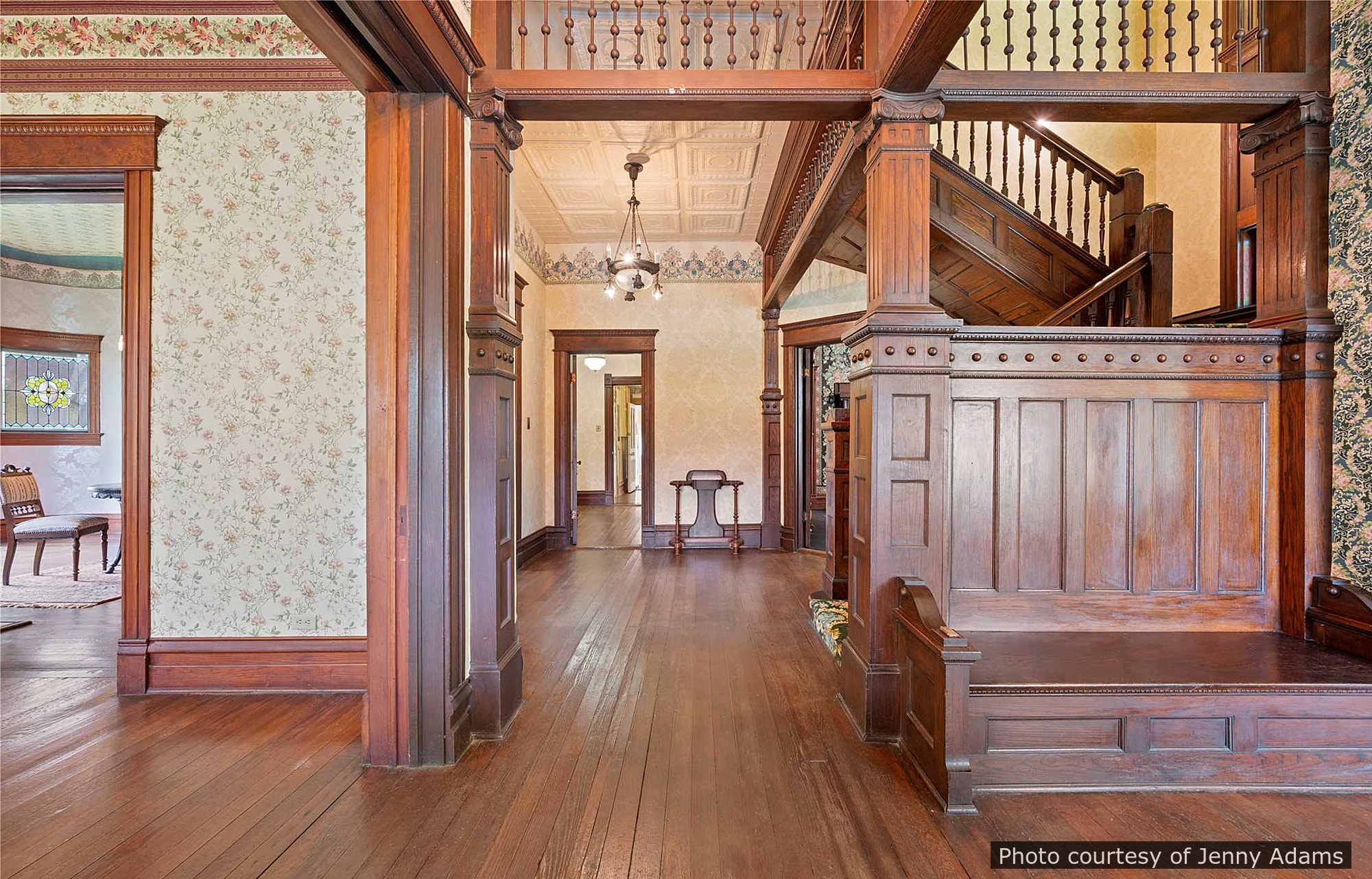 Kincaid Residence, a historic home located in Colleyville, TX designed by architect George F. Barber.