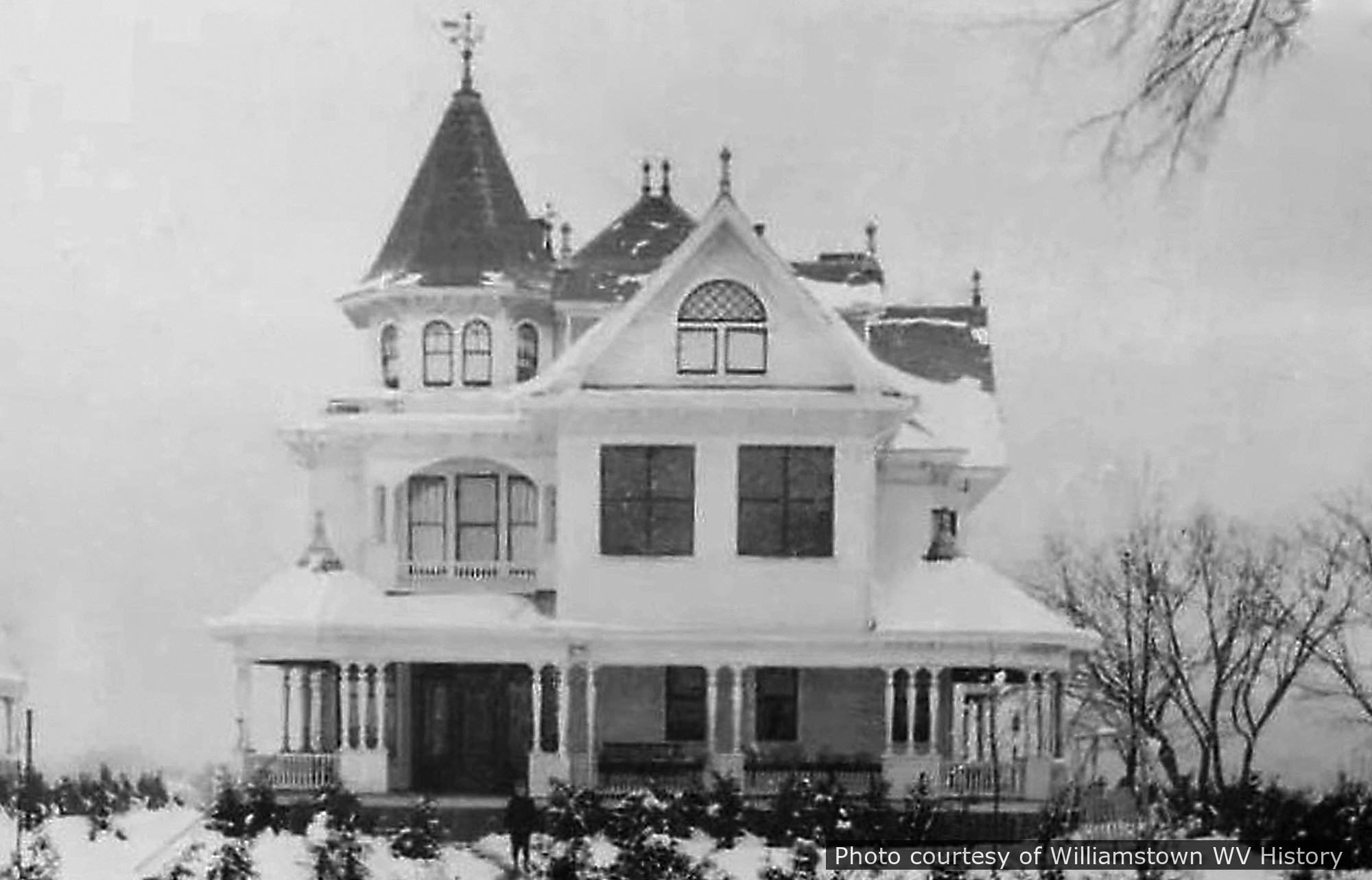 Dowling Residence, a historic home located in Williamstown, WV designed by architect George F. Barber.