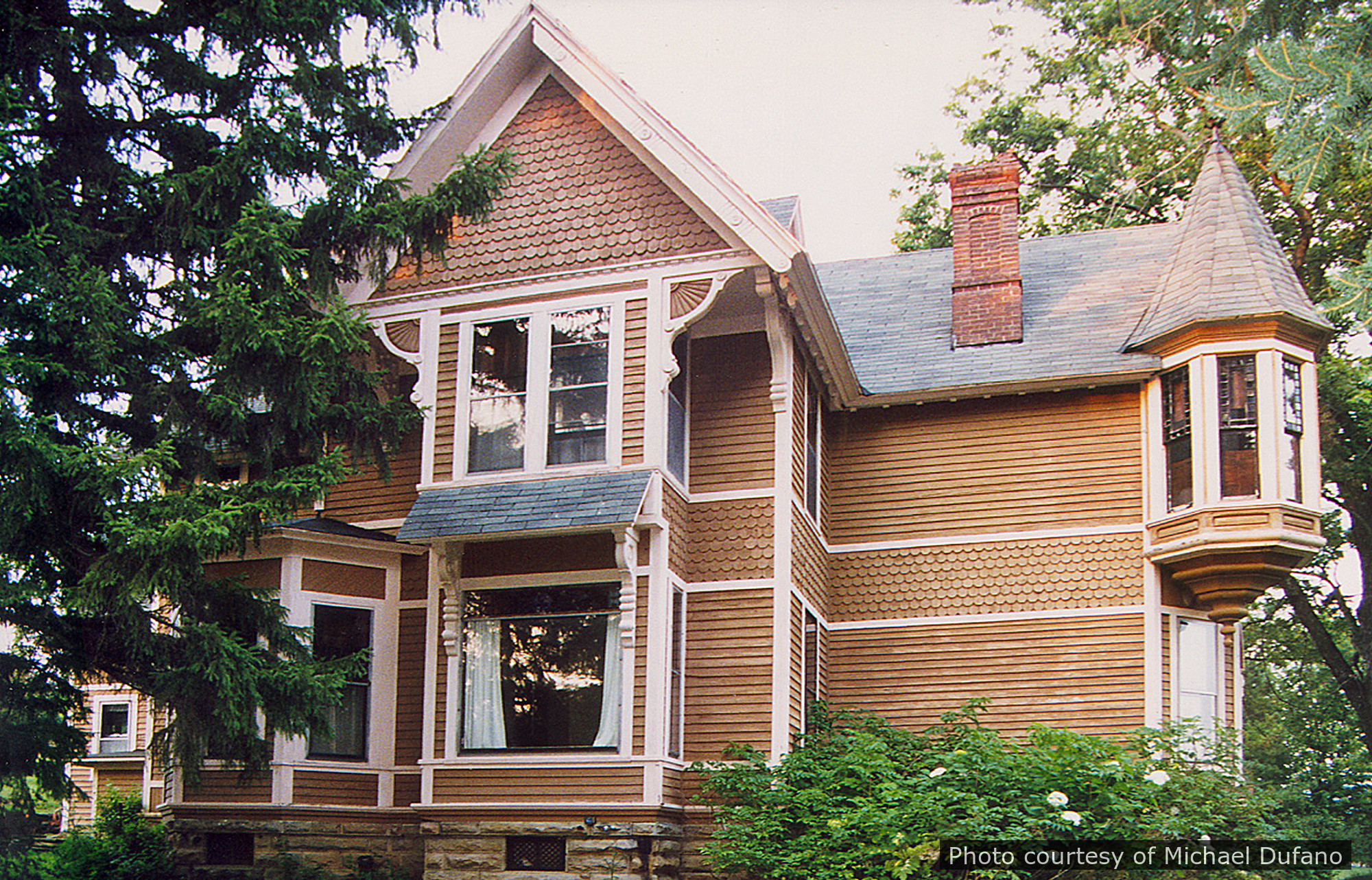 Setchel Residence, a historic home located in Cuba, NY designed by architect George F. Barber.