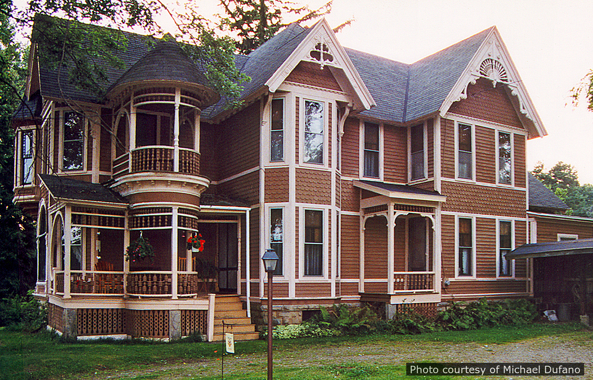 Setchel Residence, a historic home located in Cuba, NY designed by architect George F. Barber.