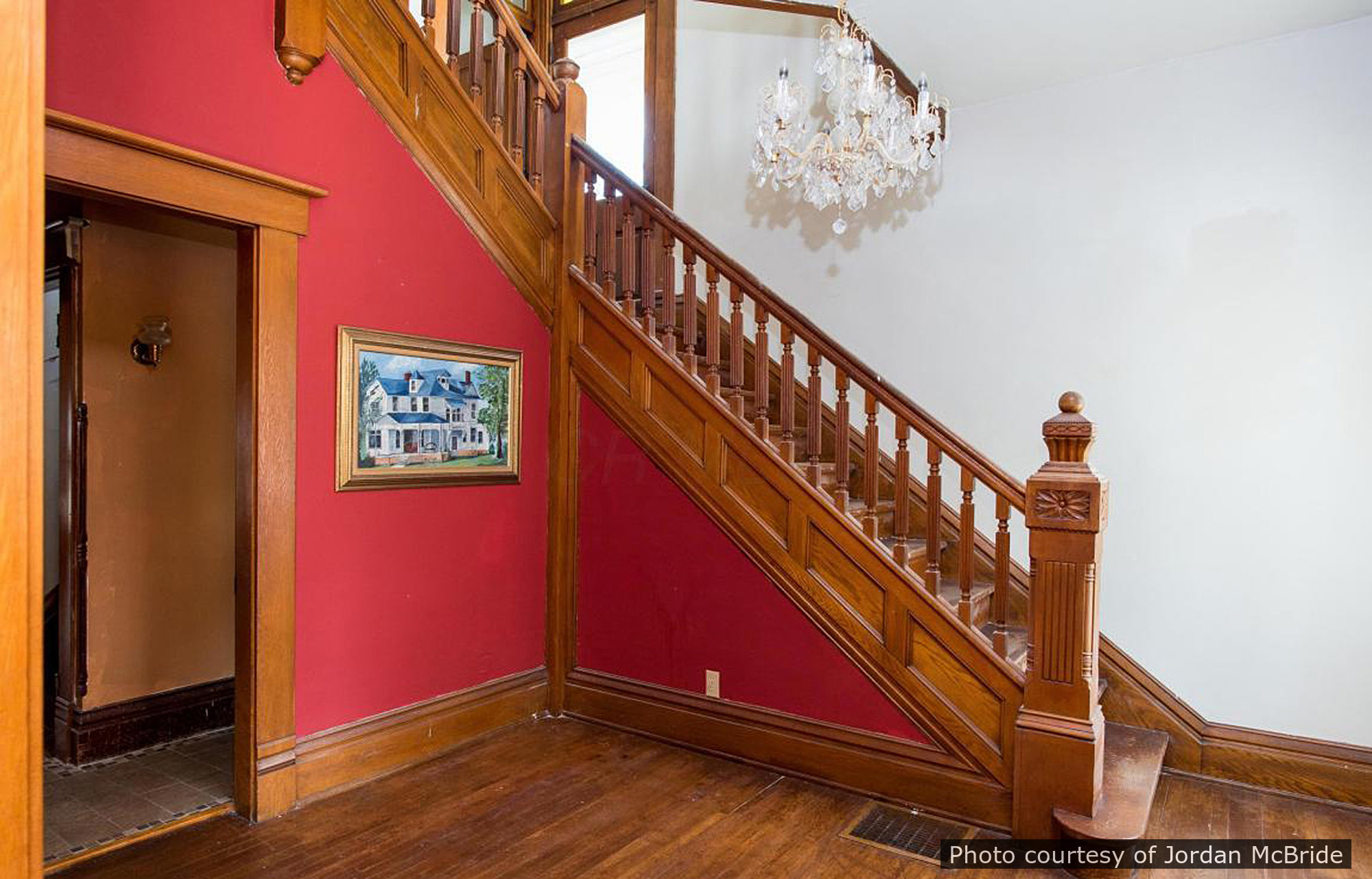 Rusler Residence, a historic home located in Johnstown, OH designed by architect George F. Barber.