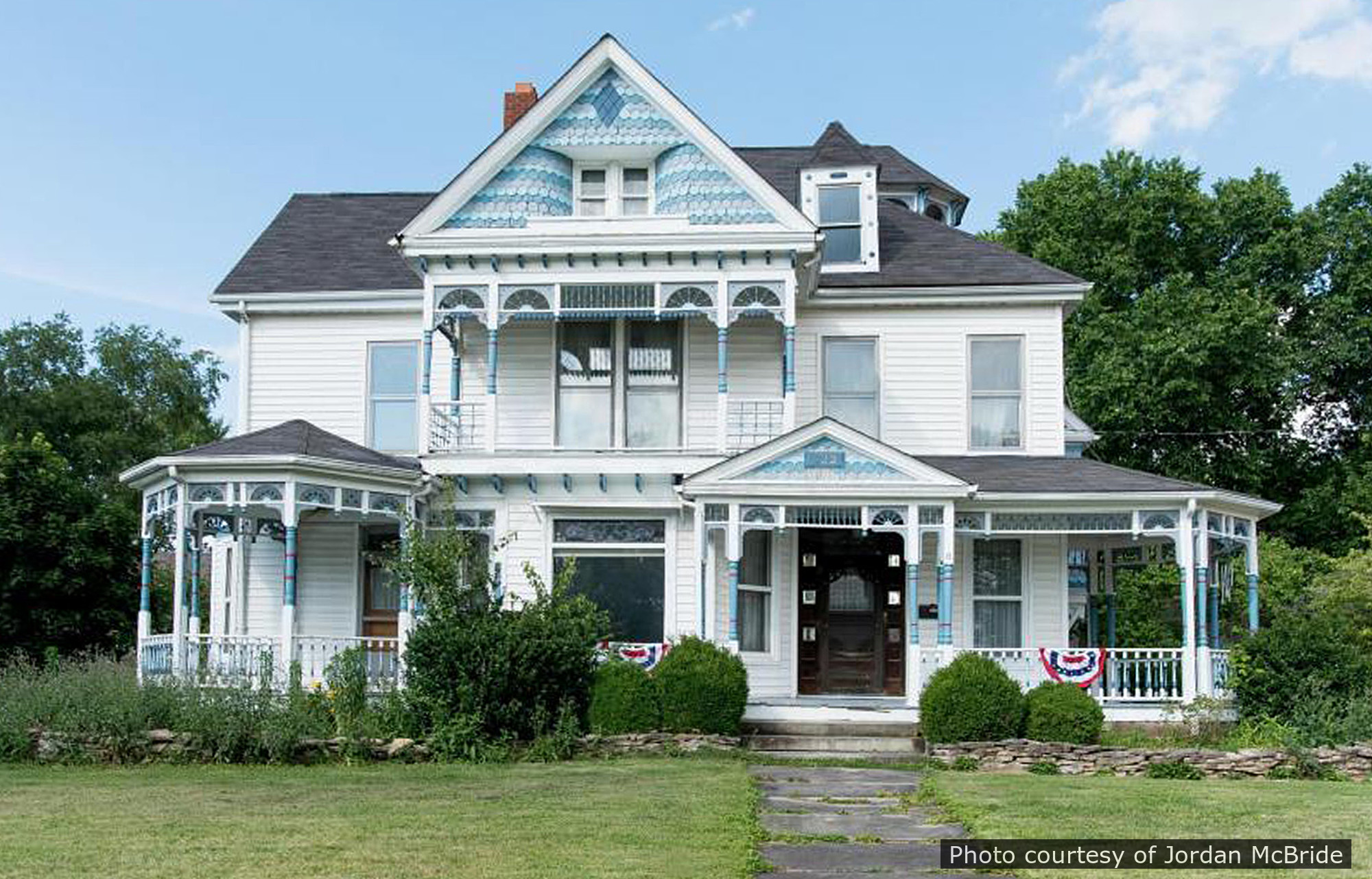 Rusler Residence, a historic home located in Johnstown, OH designed by architect George F. Barber.