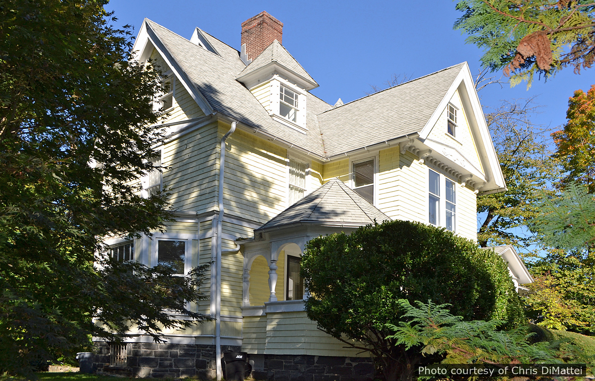 Unknown Residence, a historic home located in Rye, NY designed by architect George F. Barber.