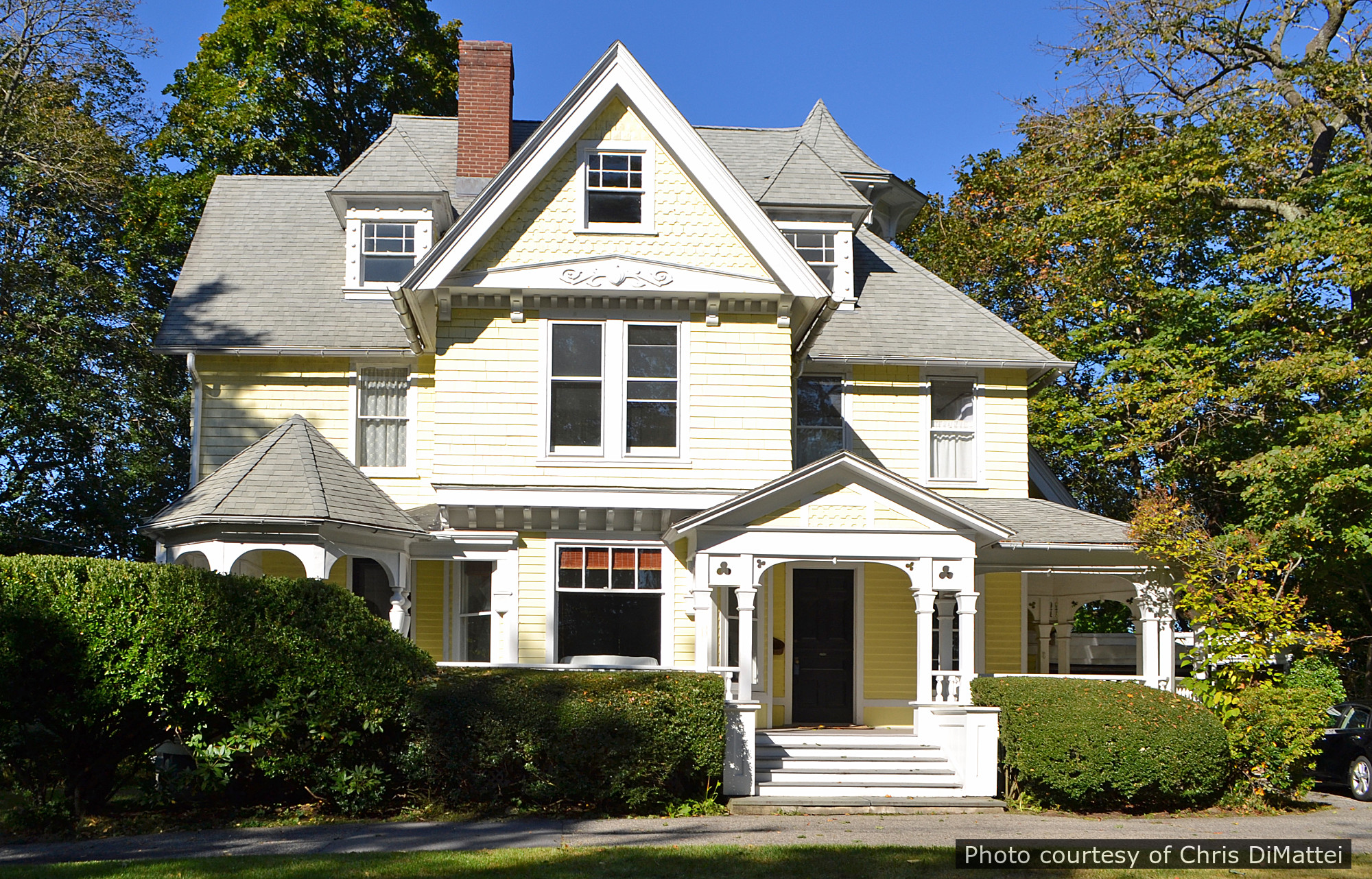 Unknown Residence, a historic home located in Rye, NY designed by architect George F. Barber.