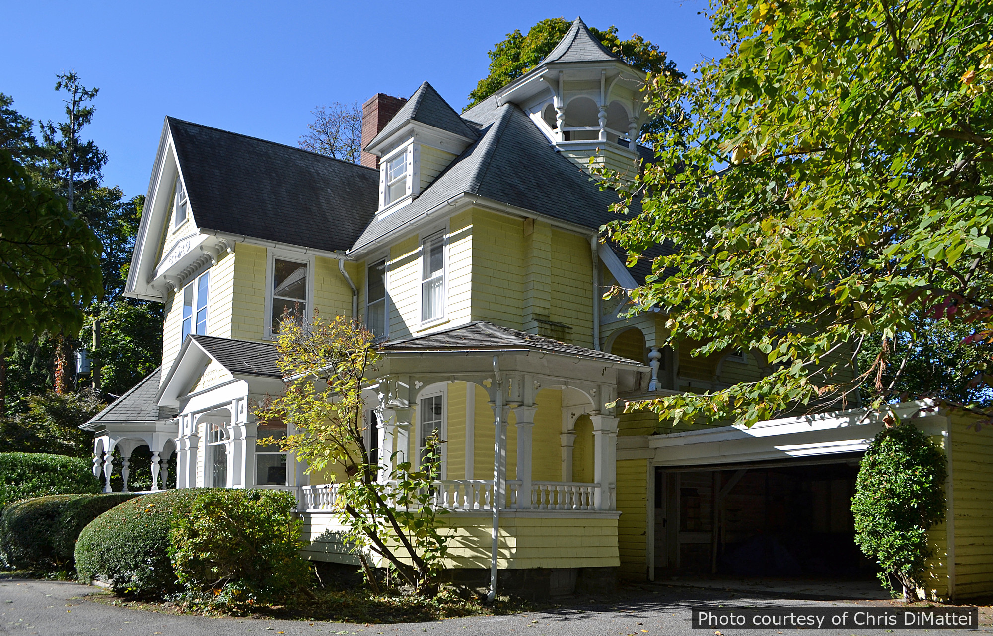 Unknown Residence, a historic home located in Rye, NY designed by architect George F. Barber.
