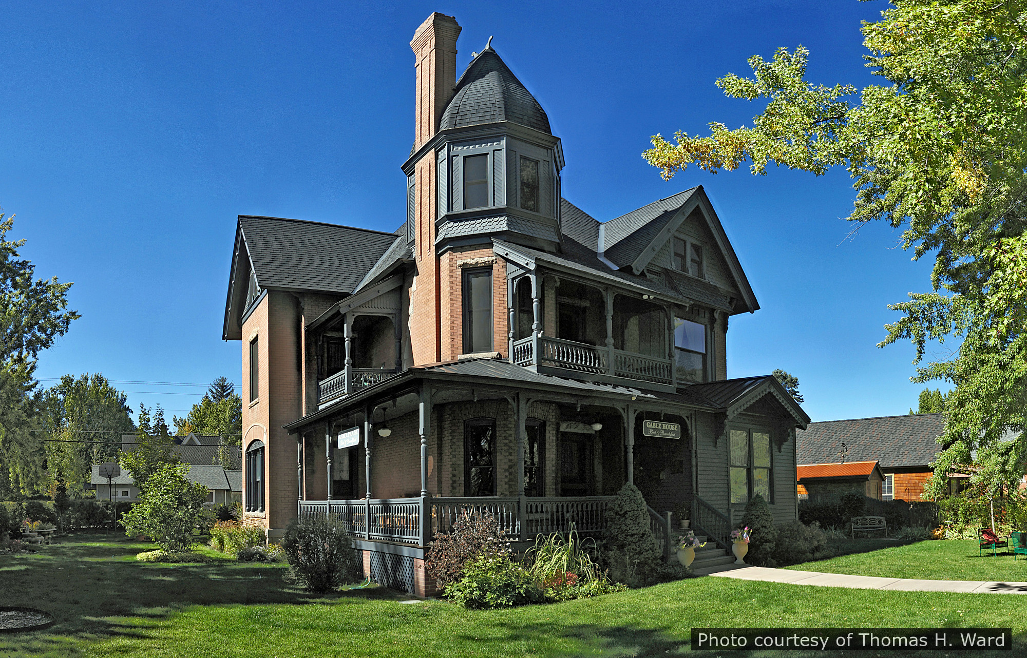 Schutt Residence, a historic home located in Durango, CO designed by architect George F. Barber.