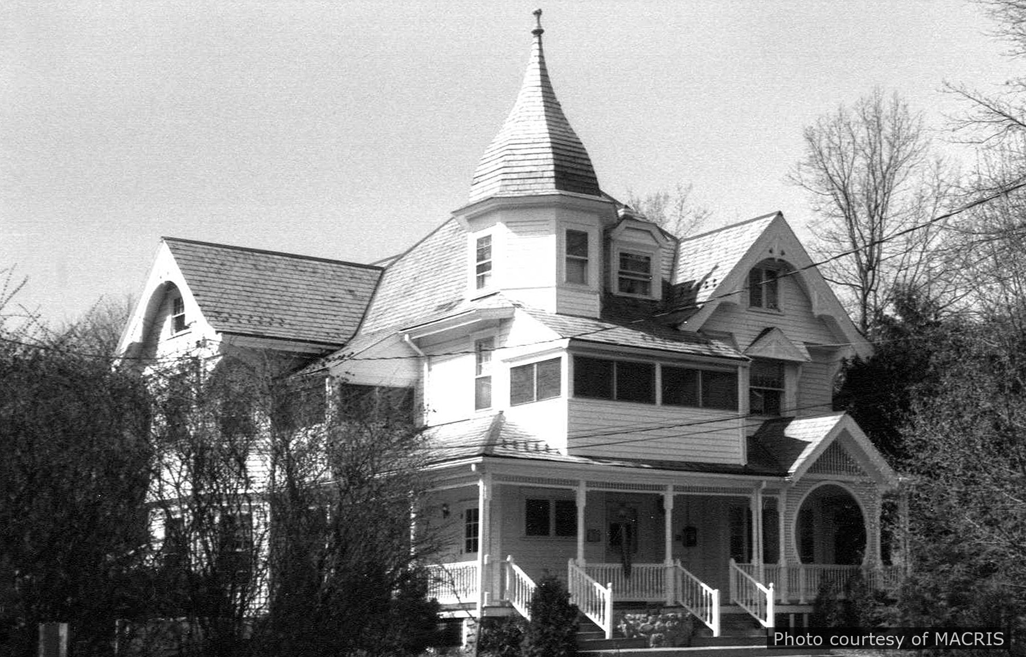 Foss Residence, a historic home located in Concord, MA designed by architect George F. Barber.