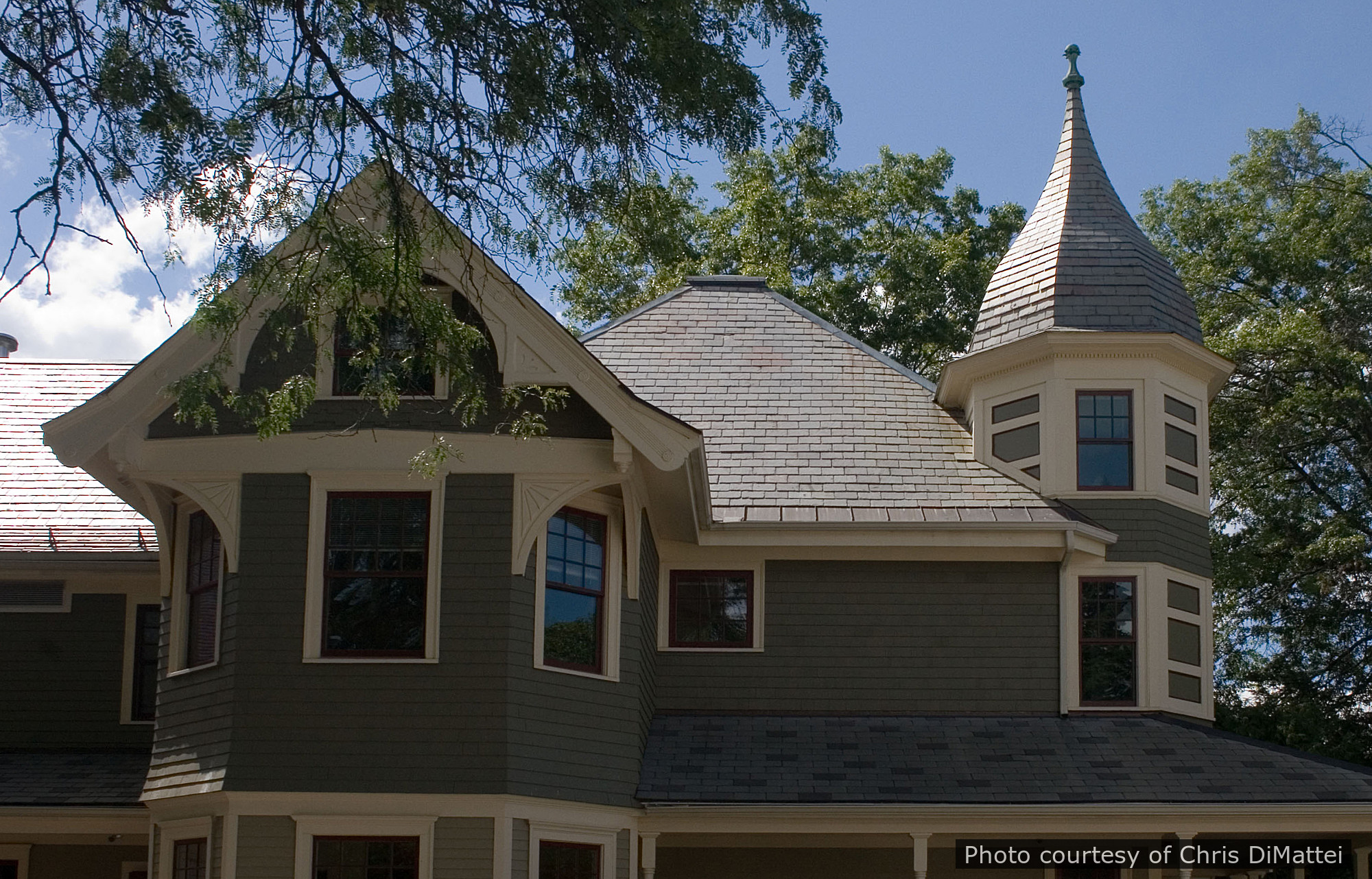 Foss Residence, a historic home located in Concord, MA designed by architect George F. Barber.