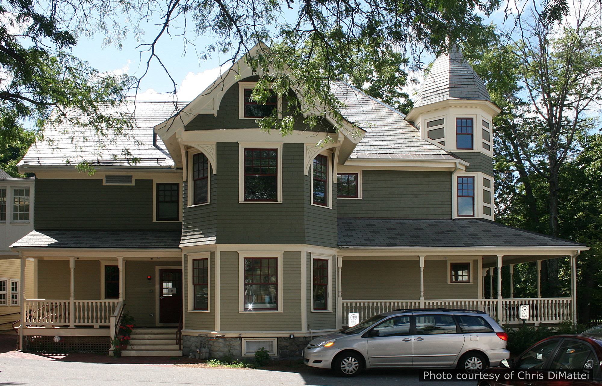 Foss Residence, a historic home located in Concord, MA designed by architect George F. Barber.
