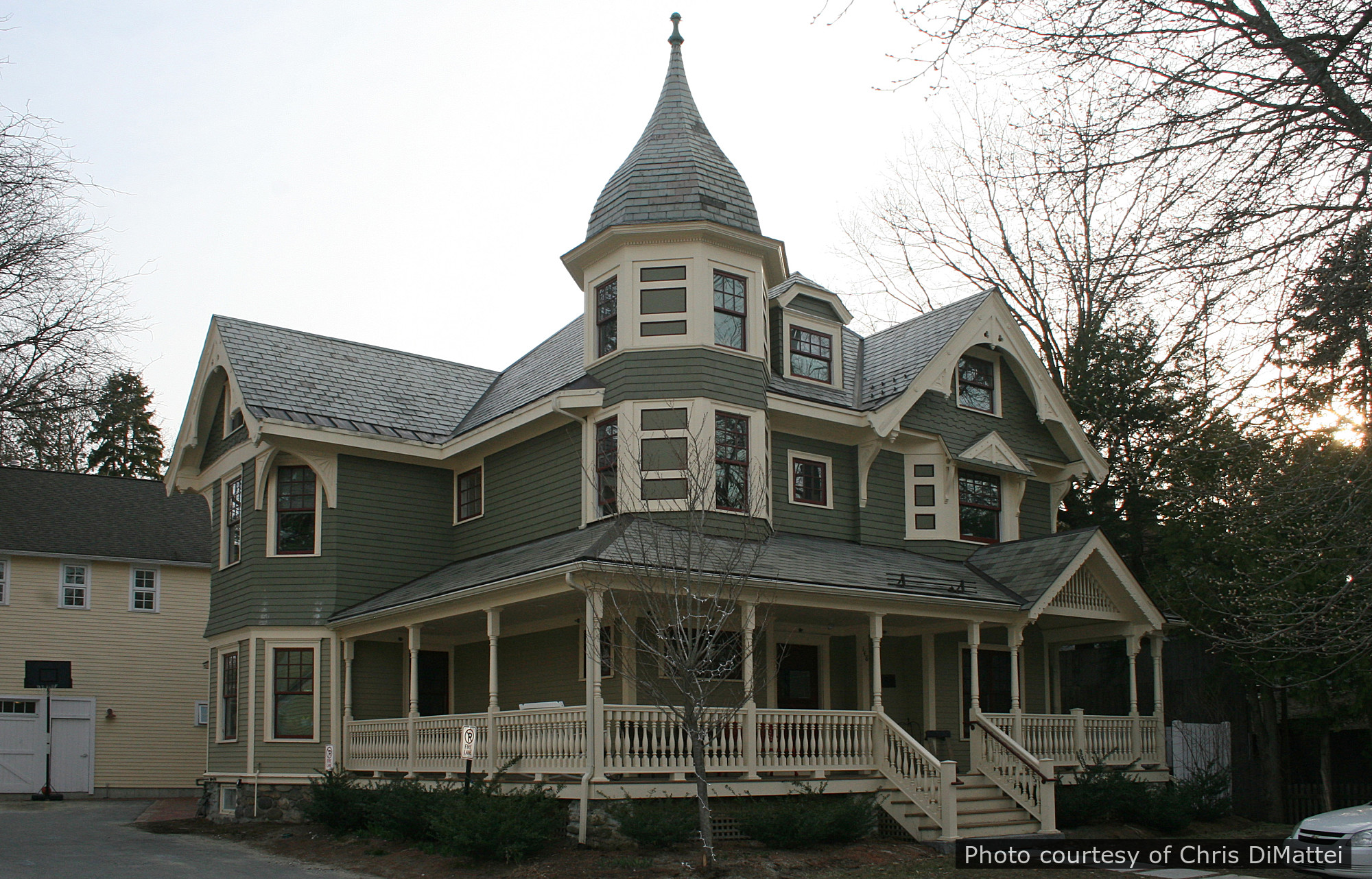 Foss Residence, a historic home located in Concord, MA designed by architect George F. Barber.
