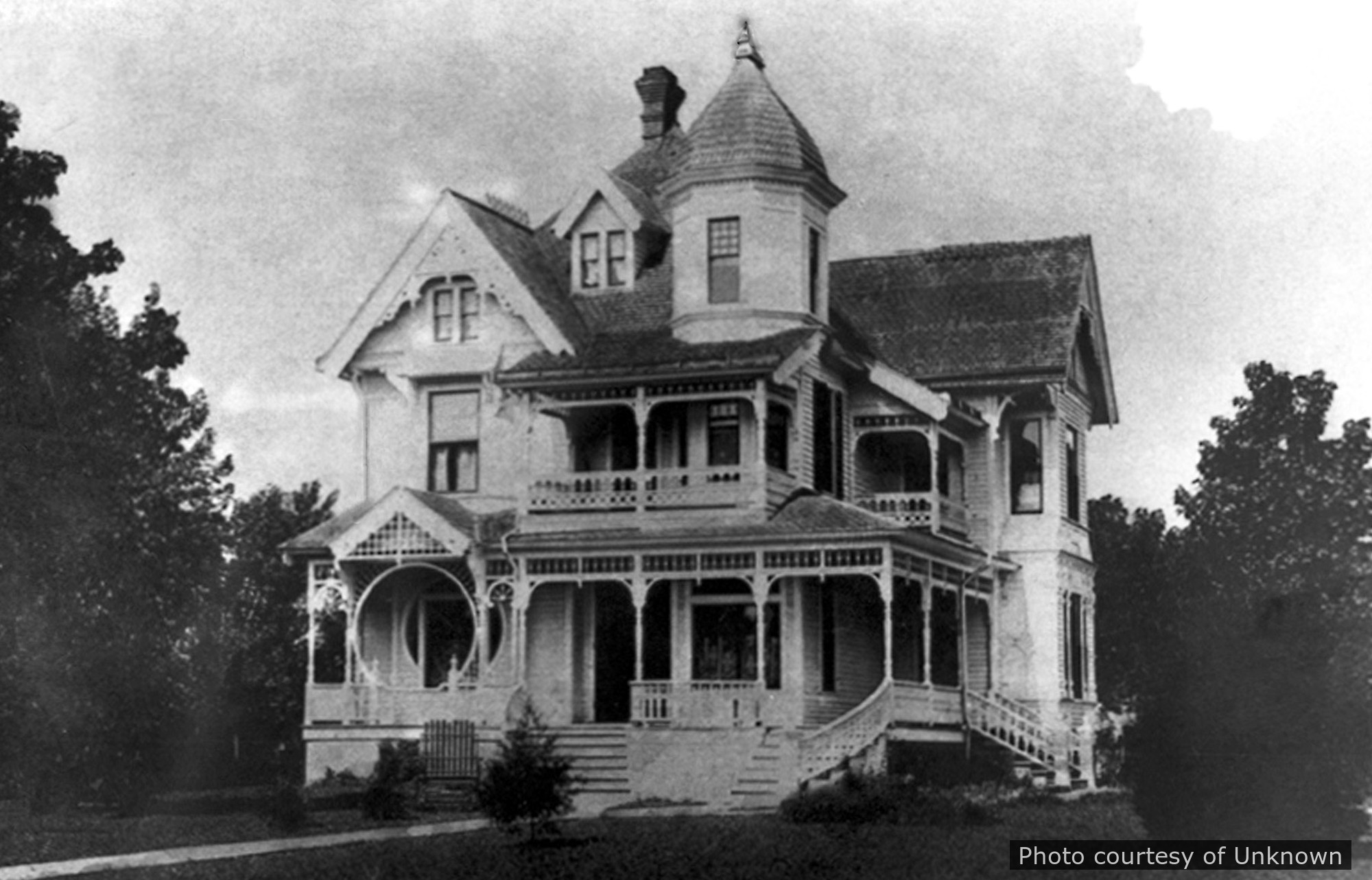 Polk Residence, a historic home located in Corning, AR designed by architect George F. Barber.