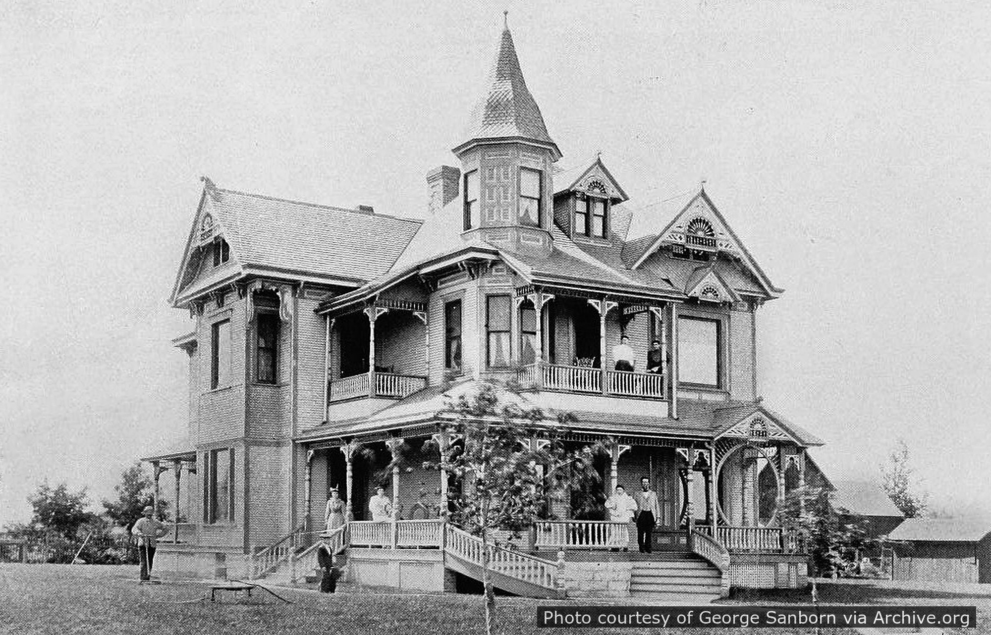 McEwen Residence, a historic home located in Rolfe, IA designed by architect George F. Barber.