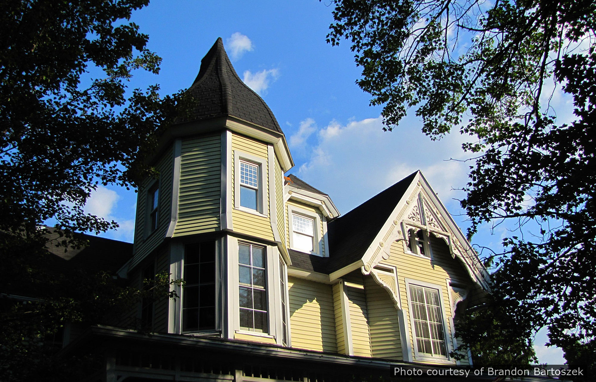 Preston Residence, a historic home located in Saint Joseph, MI designed by architect George F. Barber.