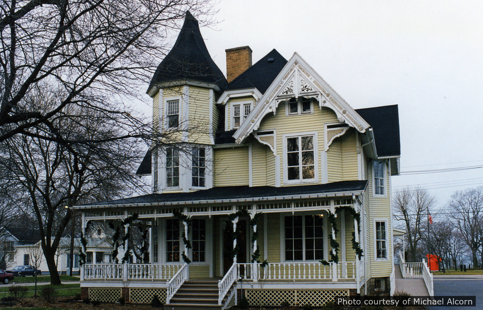 Preston Residence, a historic home located in Saint Joseph, MI designed by architect George F. Barber.