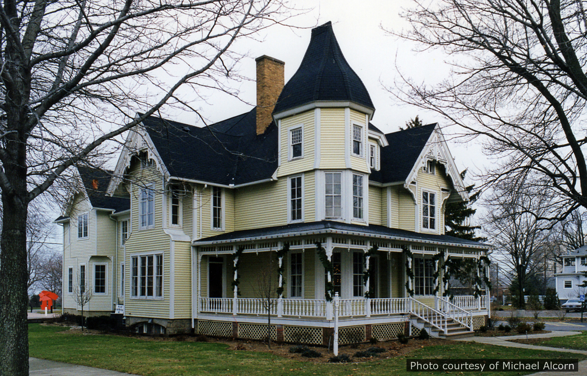 Preston Residence, a historic home located in Saint Joseph, MI designed by architect George F. Barber.