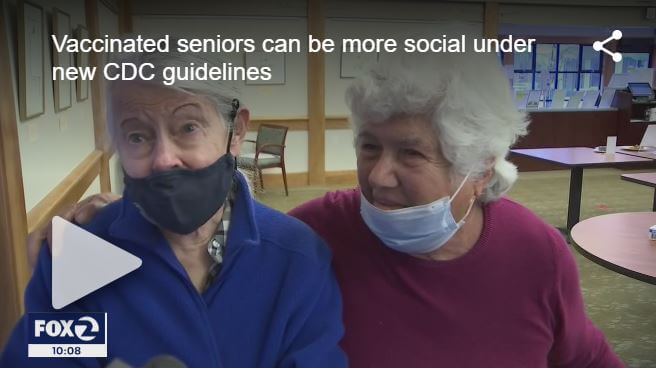 The Redwoods Residents Enjoying New CDC Guidelines
