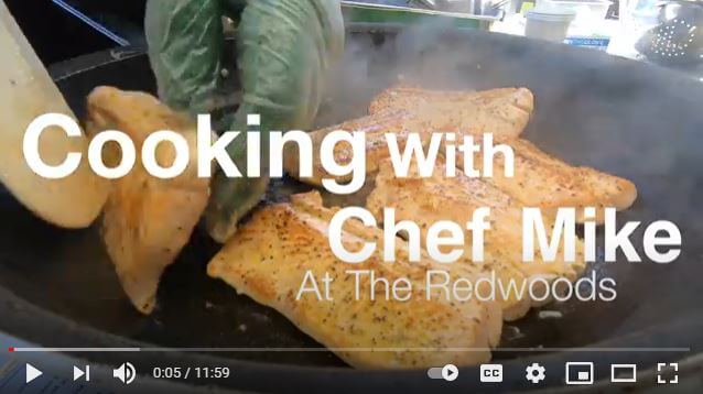 Chef Mike Hosts a Cooking Show at the Scott Garden