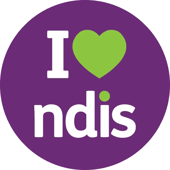 I Love NDIS Badge