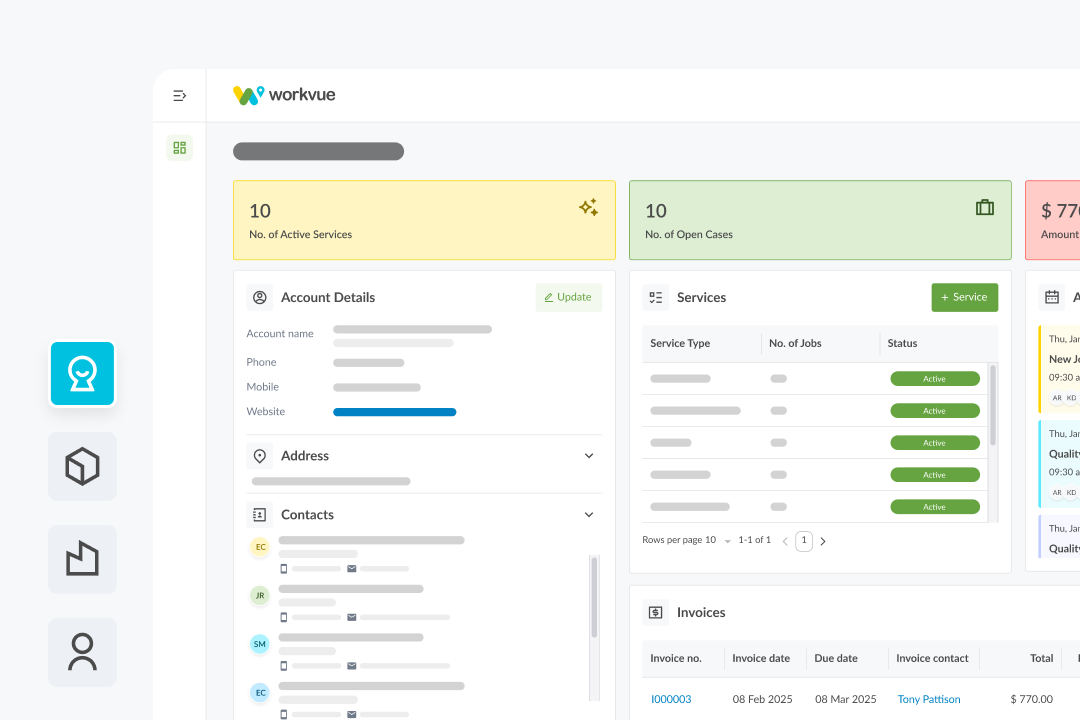 Workvue Portal bridges the gap between customers, service providers, employees, and suppliers with user-friendly, role-specific portals.
